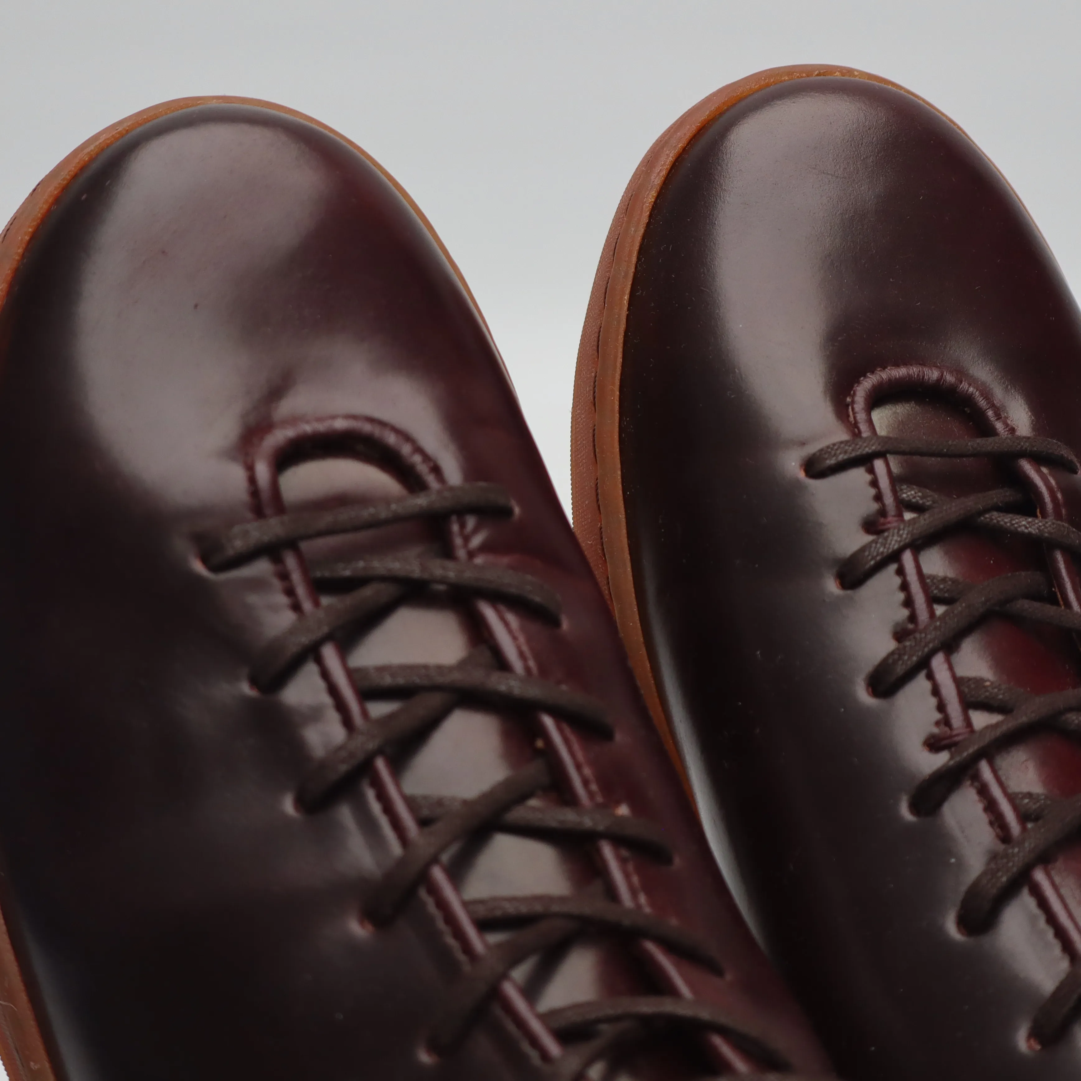 Everdon Wholecut Mid - Horween No 8 Shell Cordovan - SRE 16 sold by Crown Northampton product image thumbnail 4