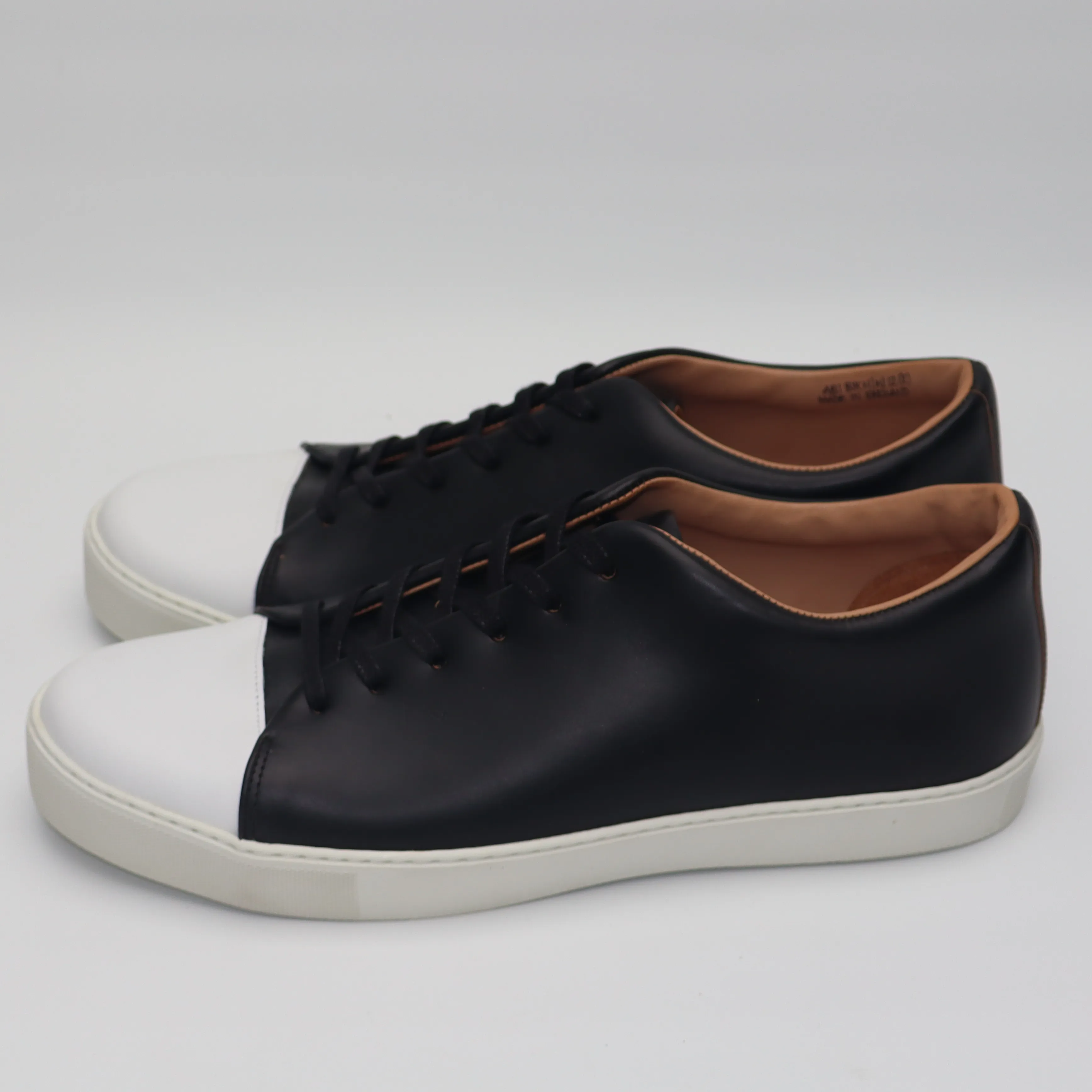 Abington Toe Cap - Horween Black Chromexcel - SRE 76 sold by Crown Northampton product image thumbnail 2