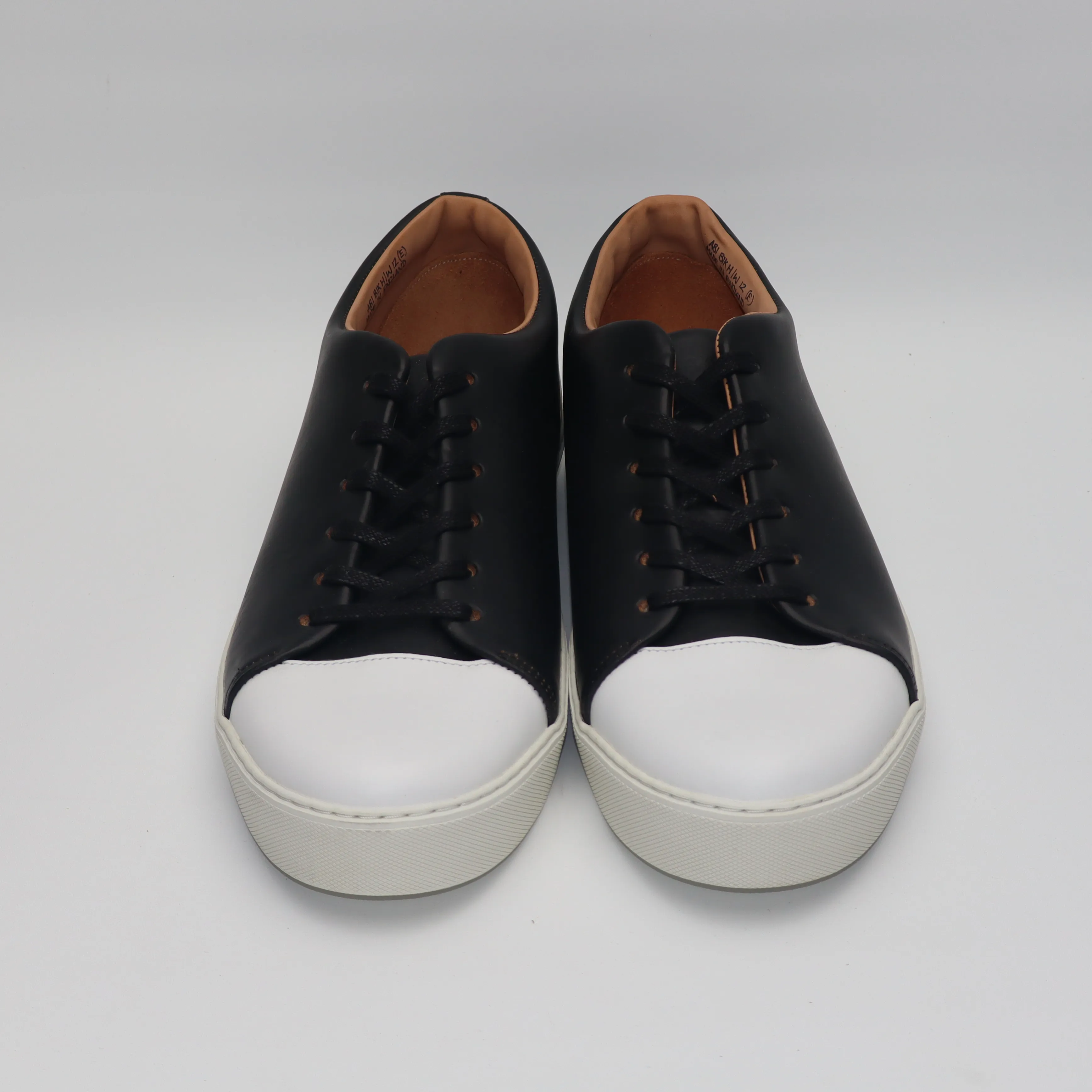 Abington Toe Cap - Horween Black Chromexcel - SRE 76 sold by Crown Northampton