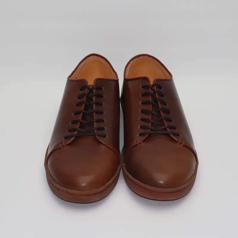 Harlestone Derby - Horween Bourbon Shell Cordovan - SRE 43 sold by Crown Northampton