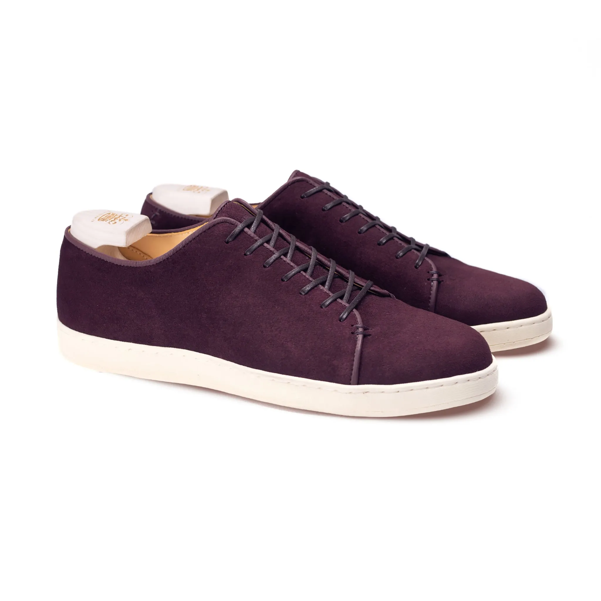 Harlestone Derby - Merlot Scottish Deer Suede sold by Crown Northampton product image thumbnail 4