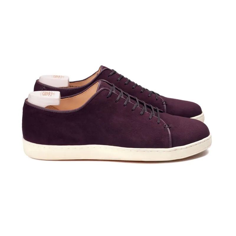 Harlestone Derby - Merlot Scottish Deer Suede sold by Crown Northampton