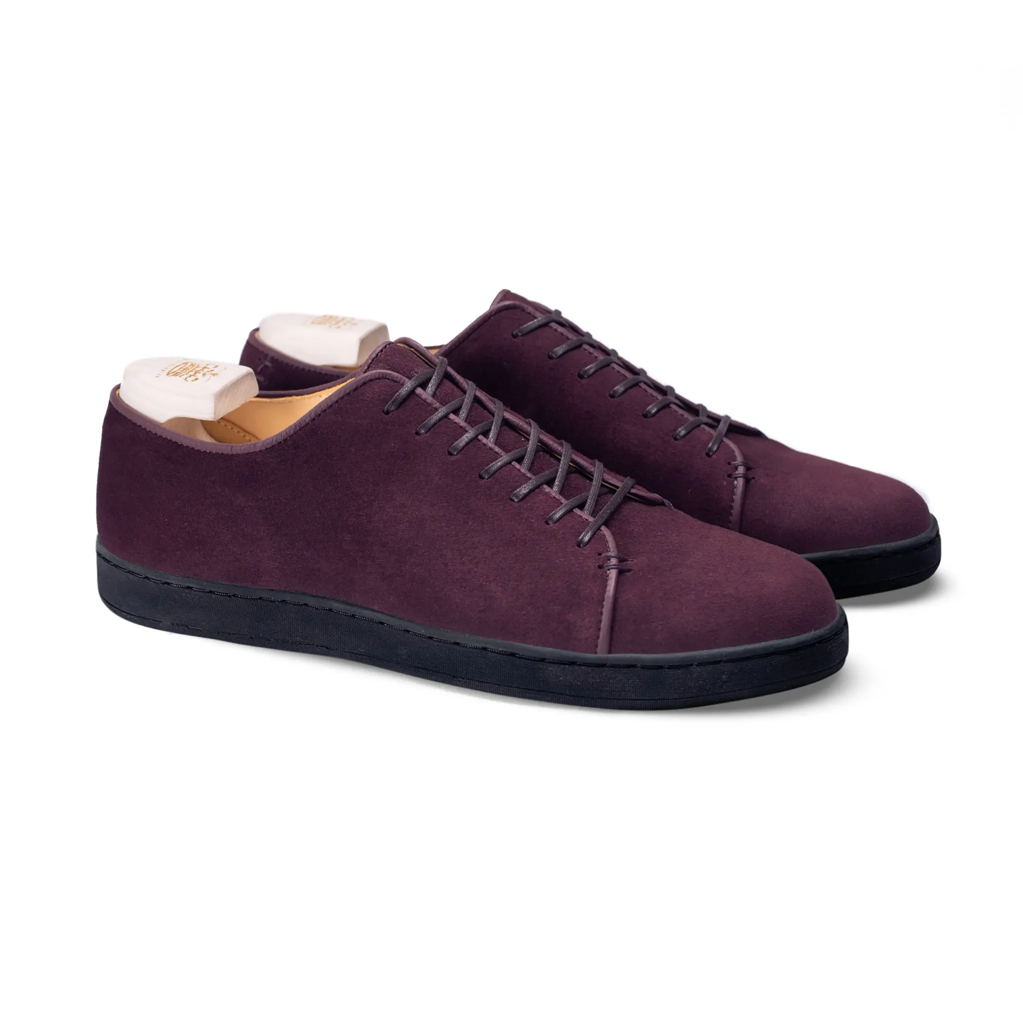 Harlestone Derby - Merlot Scottish Deer Suede sold by Crown Northampton product image thumbnail 5
