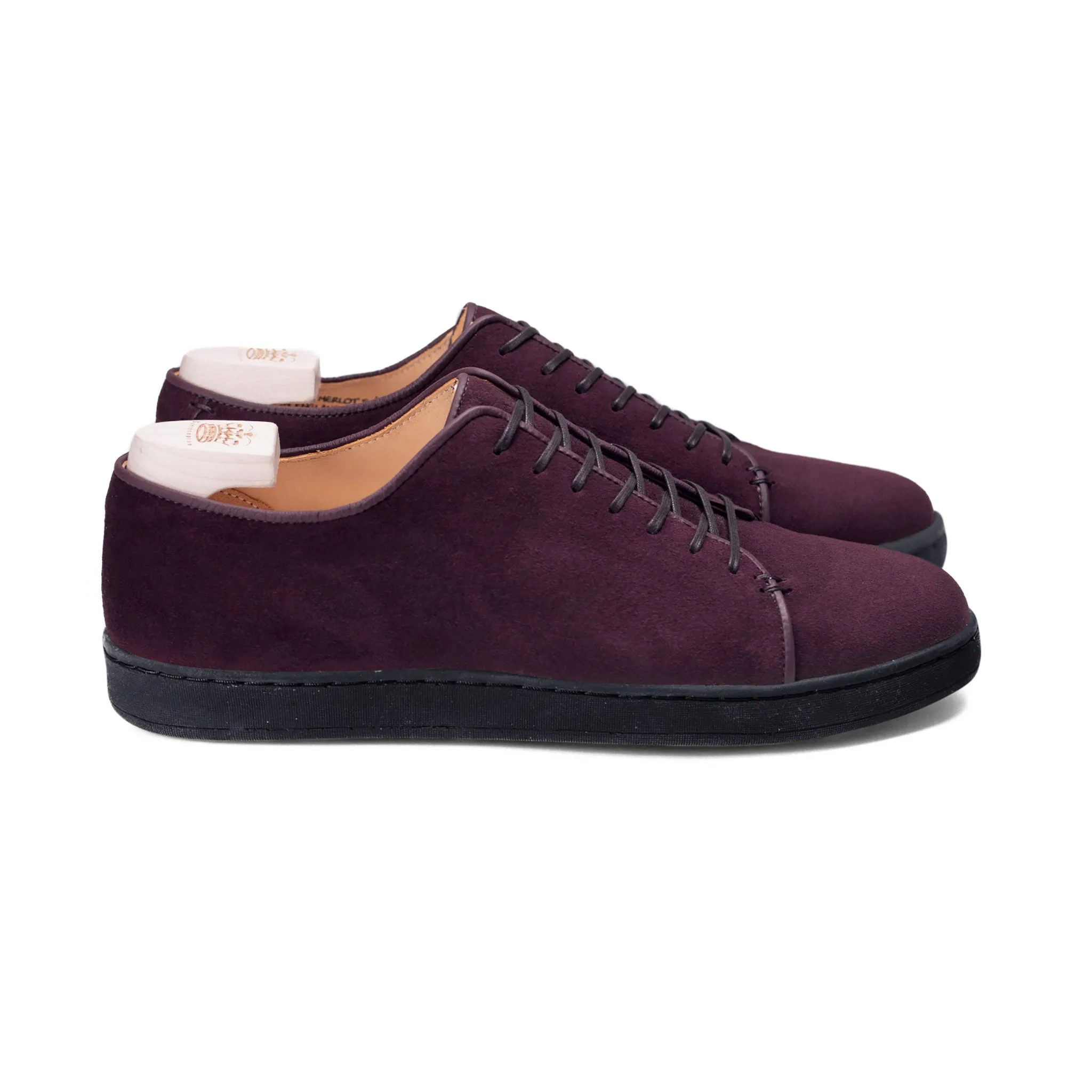 Harlestone Derby - Merlot Scottish Deer Suede sold by Crown Northampton product image thumbnail 2