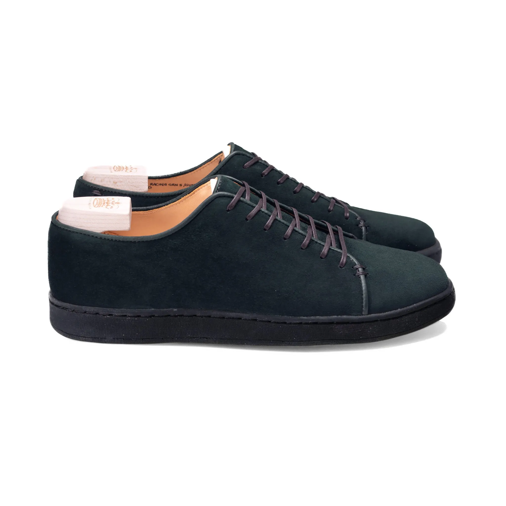 Harlestone Derby - Green Scottish Deer Suede sold by Crown Northampton product image thumbnail 2