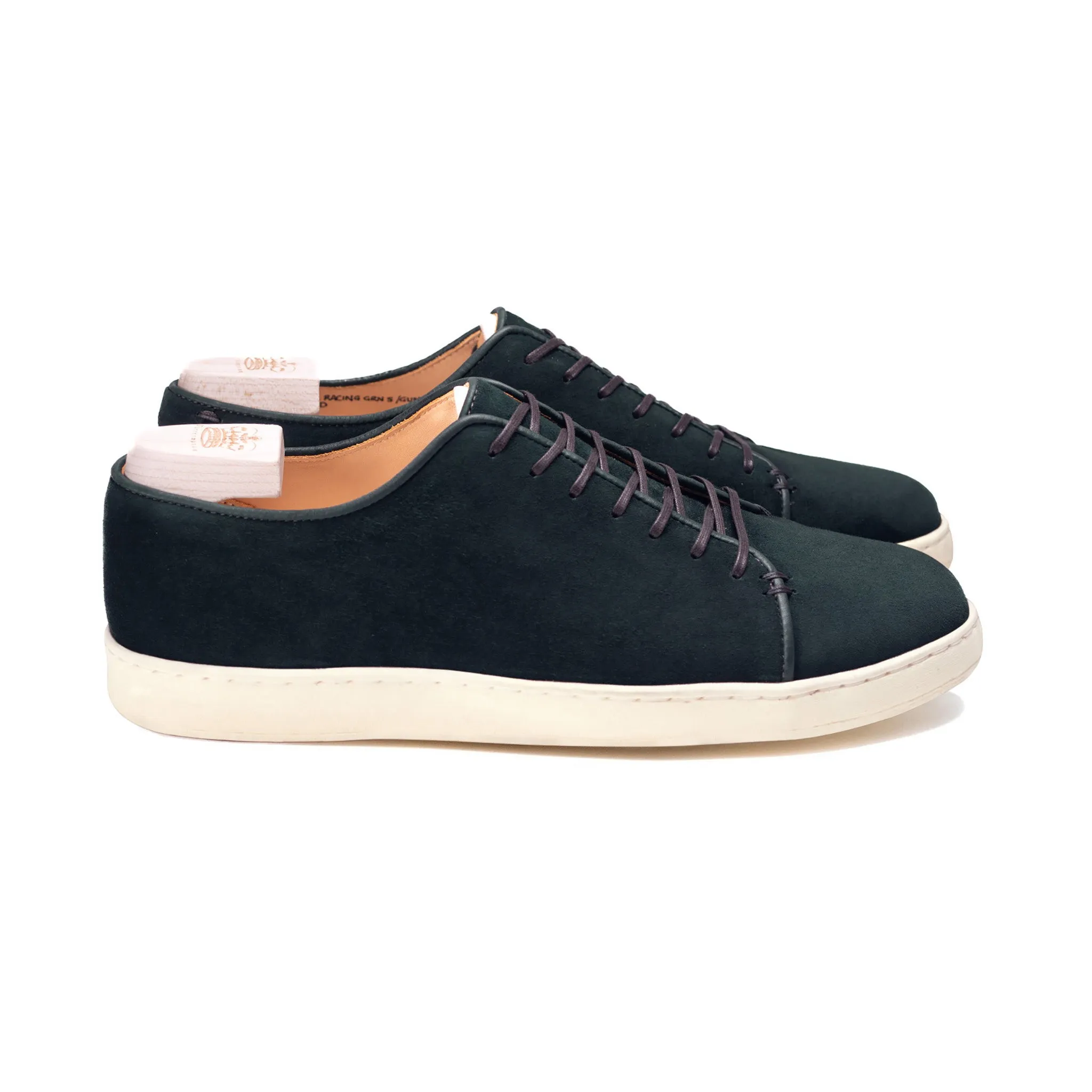 Harlestone Derby - Green Scottish Deer Suede sold by Crown Northampton product image thumbnail 3