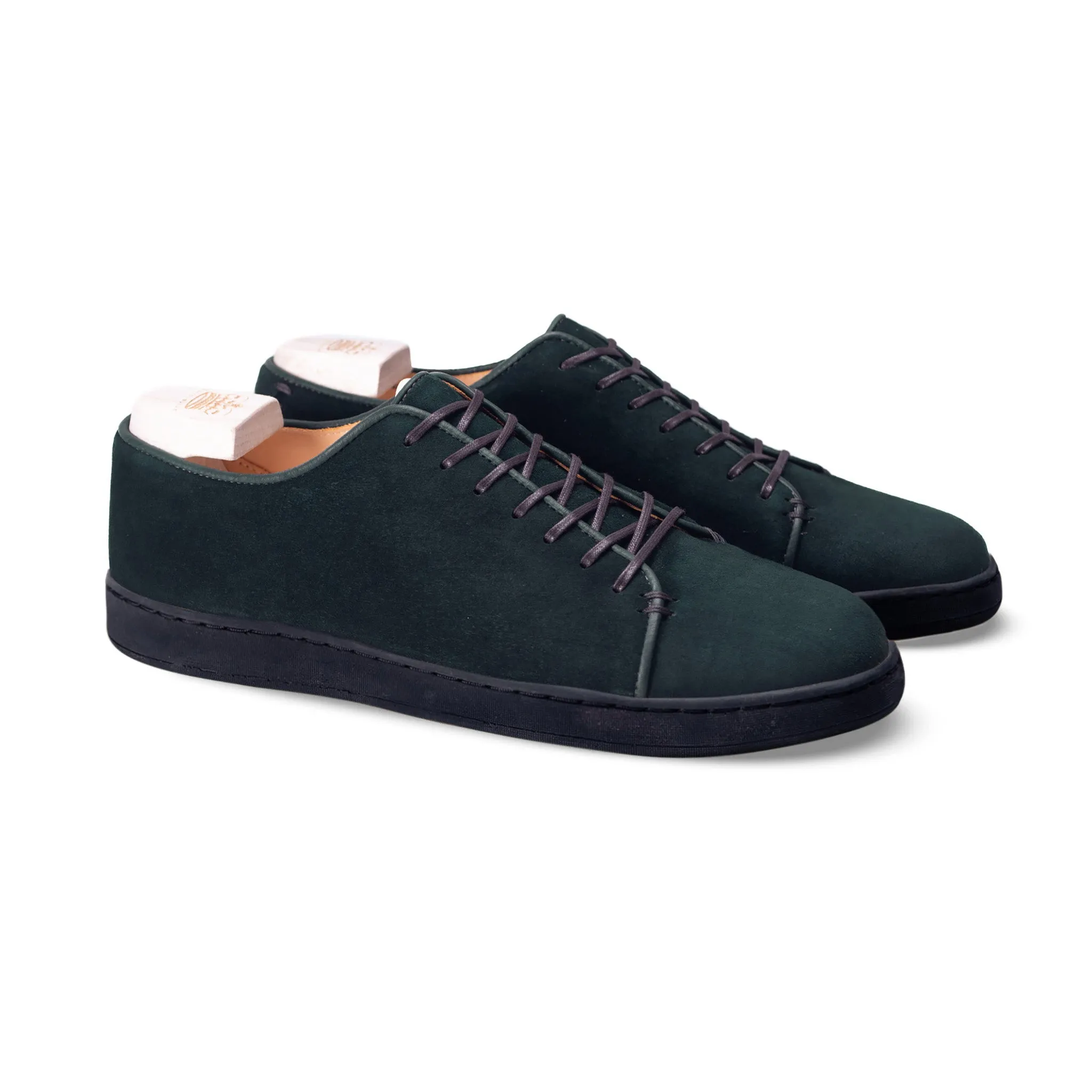 Harlestone Derby - Green Scottish Deer Suede sold by Crown Northampton product image thumbnail 5