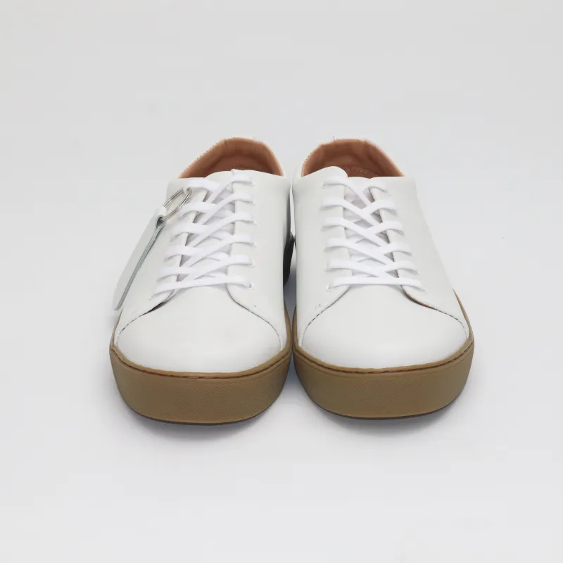 Overstone Derby - All White Calf - SRE2 31 sold by Crown Northampton