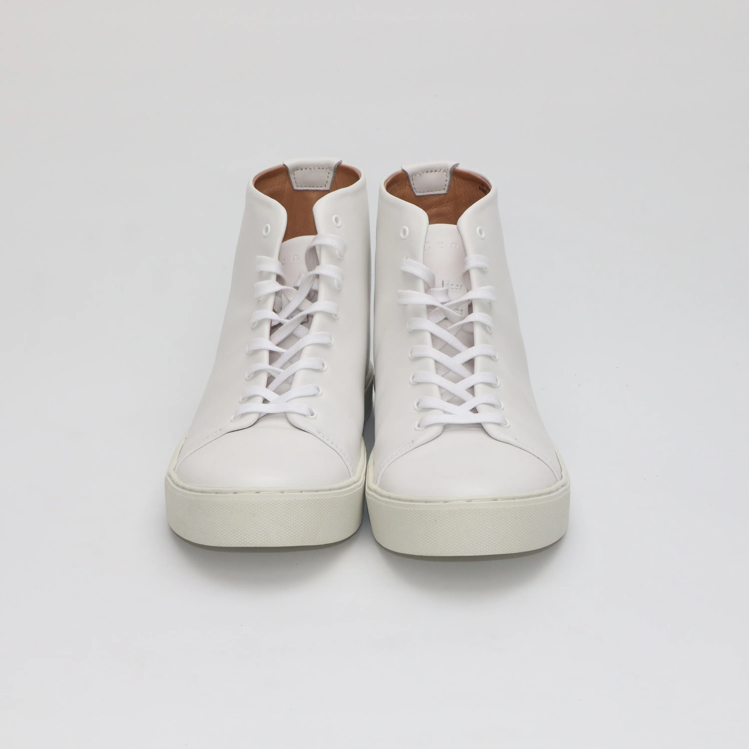 Overstone Hi Derby - All White Calf - SRE2 16 sold by Crown Northampton