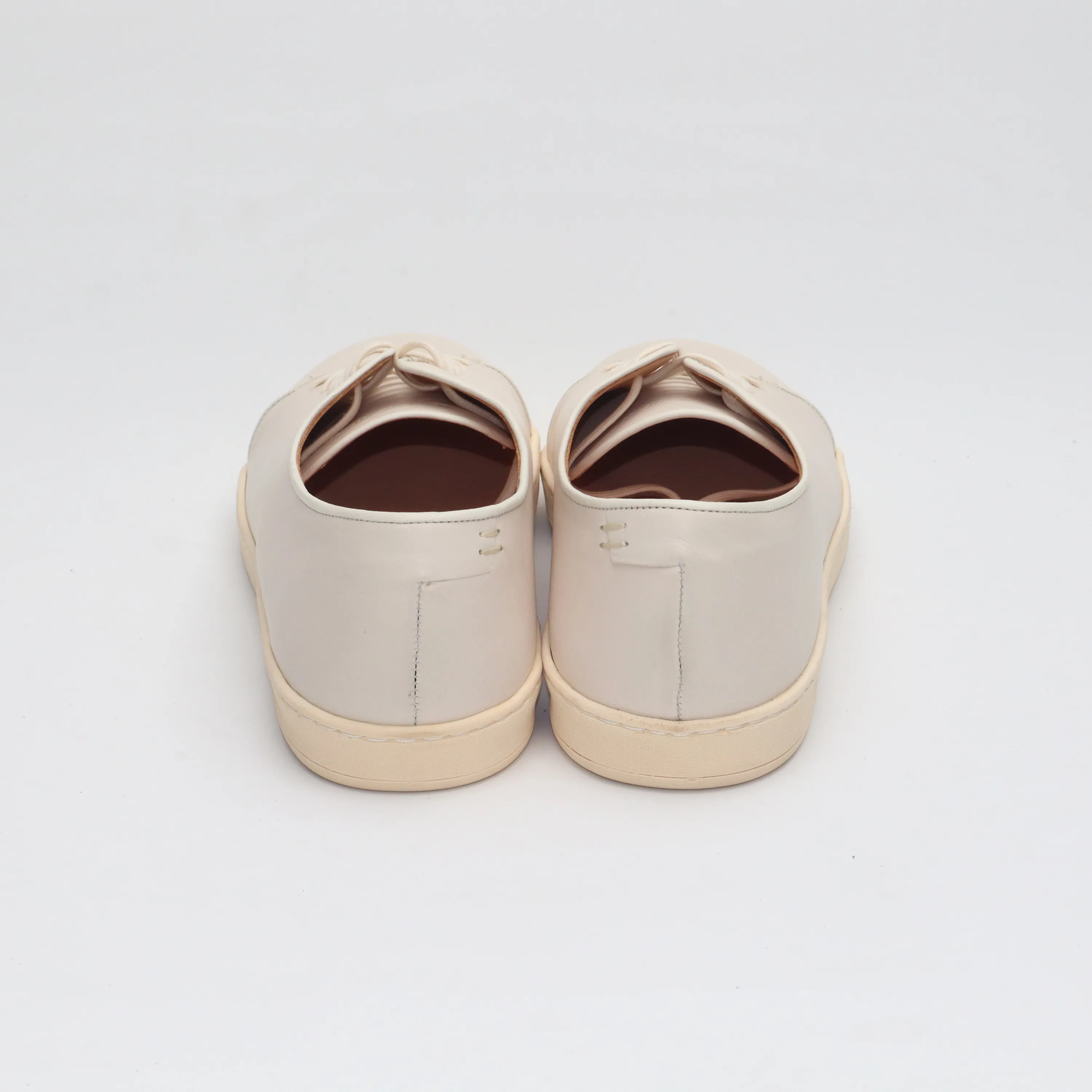 Harlestone Derby - Off White Veg Tan Calf - SRE2 84 sold by Crown Northampton product image thumbnail 3