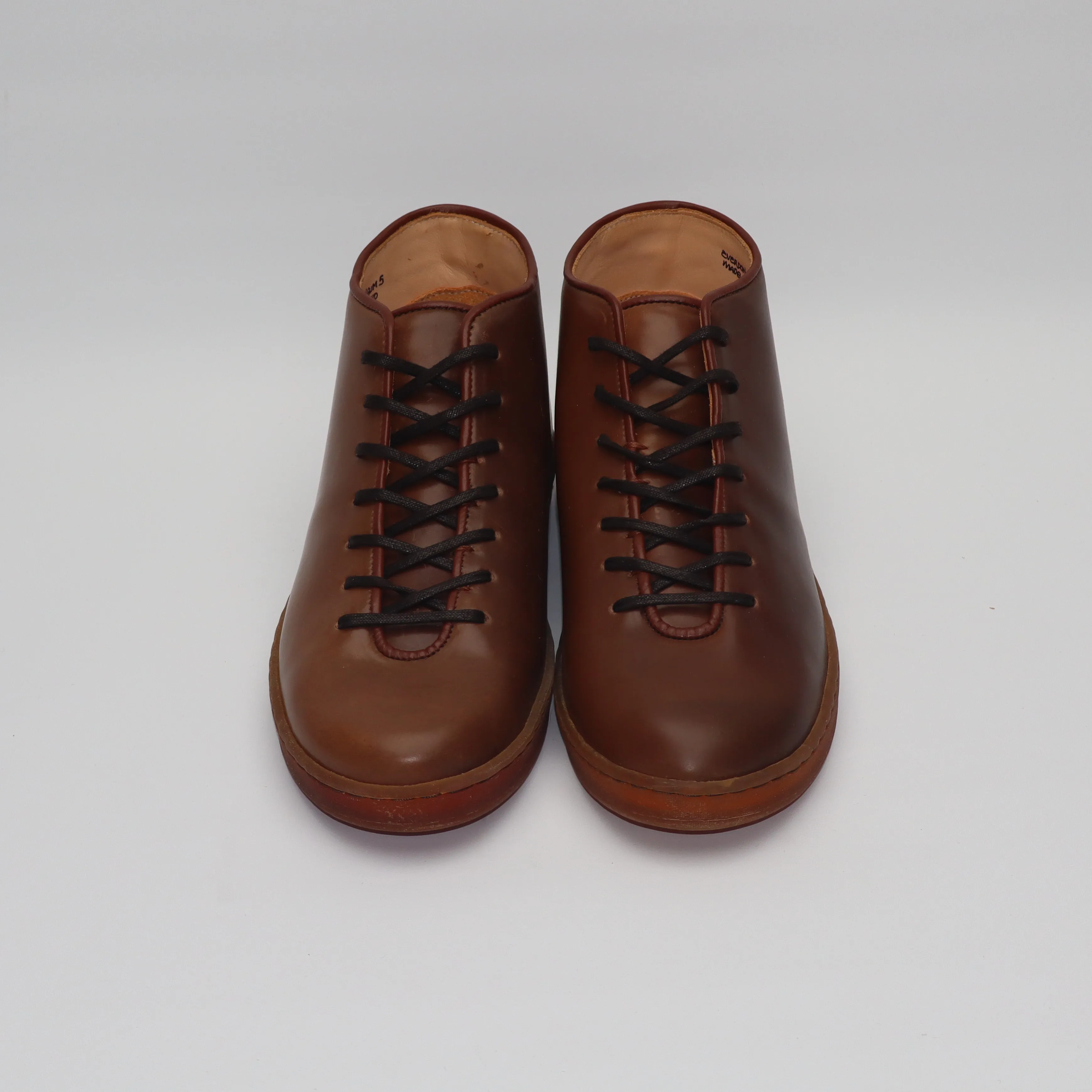 Everdon Wholecut Mid - Horween Bourbon Shell Cordovan - SRE2 80 sold by Crown Northampton