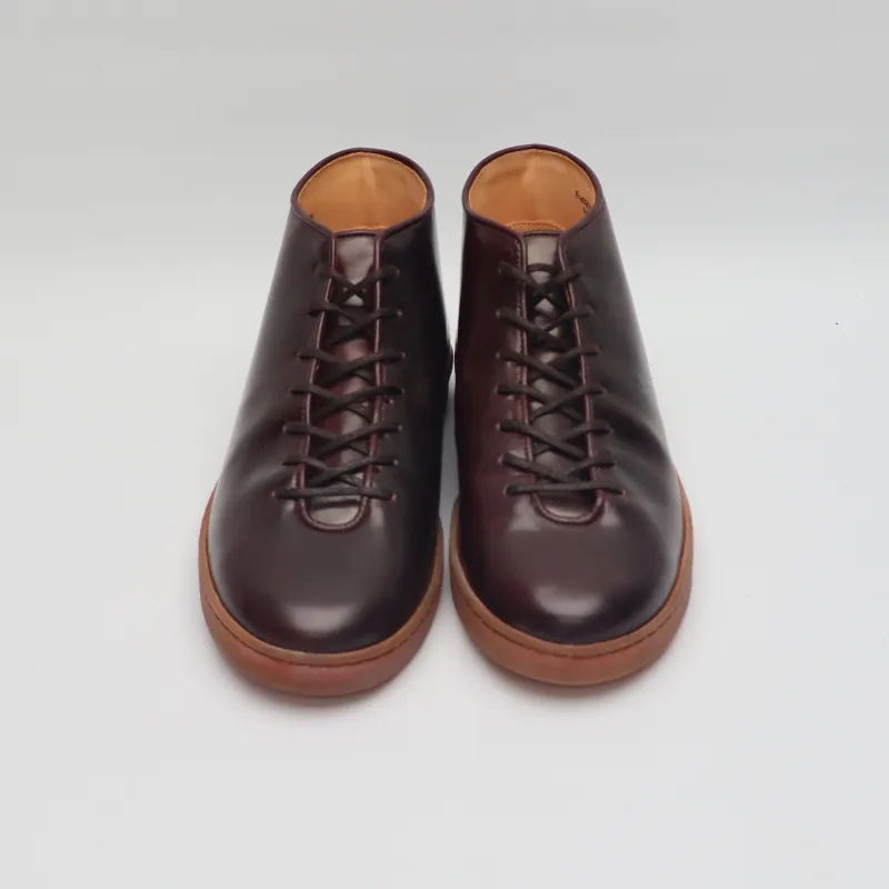 Everdon Wholecut Mid - Horween No 8 Shell Cordovan - SRE2 23 sold by Crown Northampton