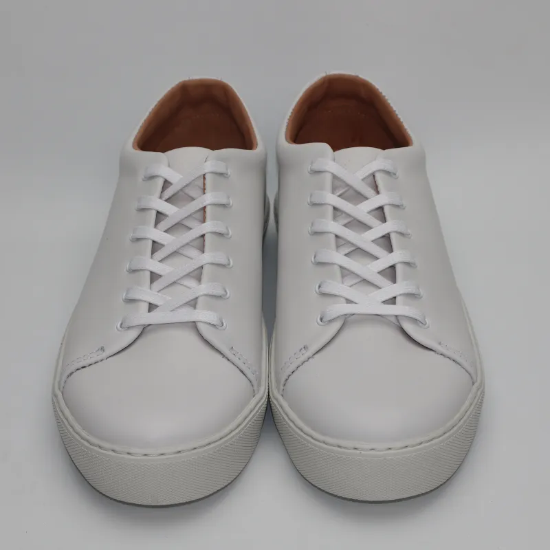 Overstone Derby - All White Calf - SRE3 15 made by Crown