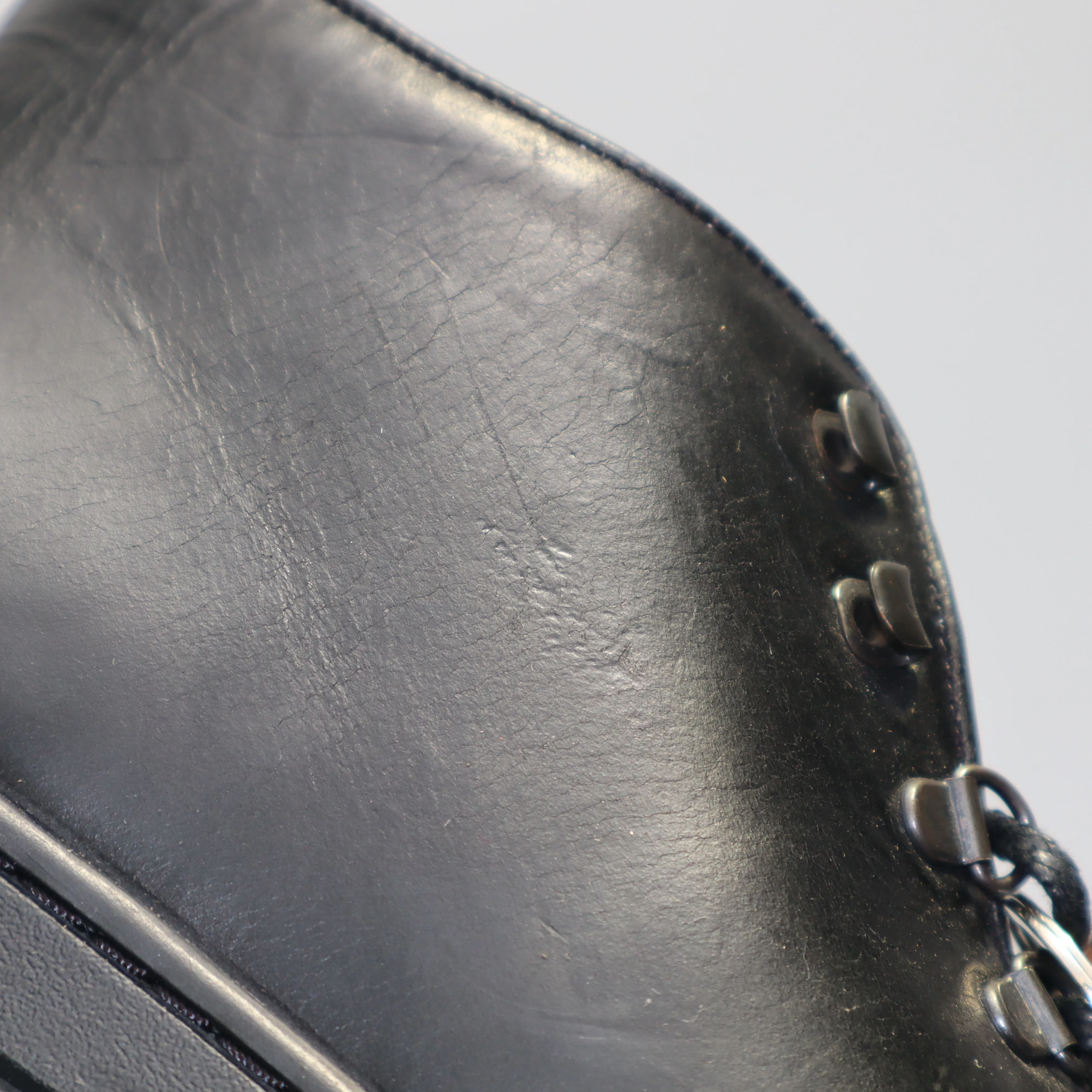 Everdon 'Rambler' Wholecut Mid - Horween Black Chromexcel - SRE3 3 sold by Crown Northampton product image thumbnail 4