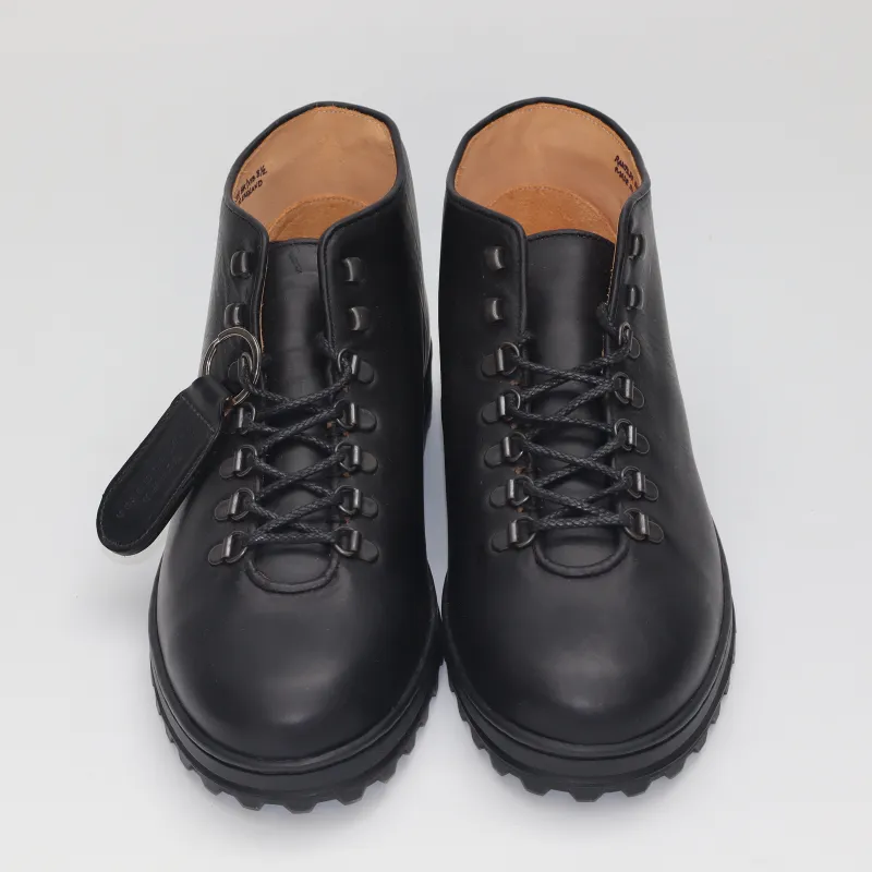 Everdon 'Rambler' Wholecut Mid - Horween Black Chromexcel - SRE3 3 made by Crown