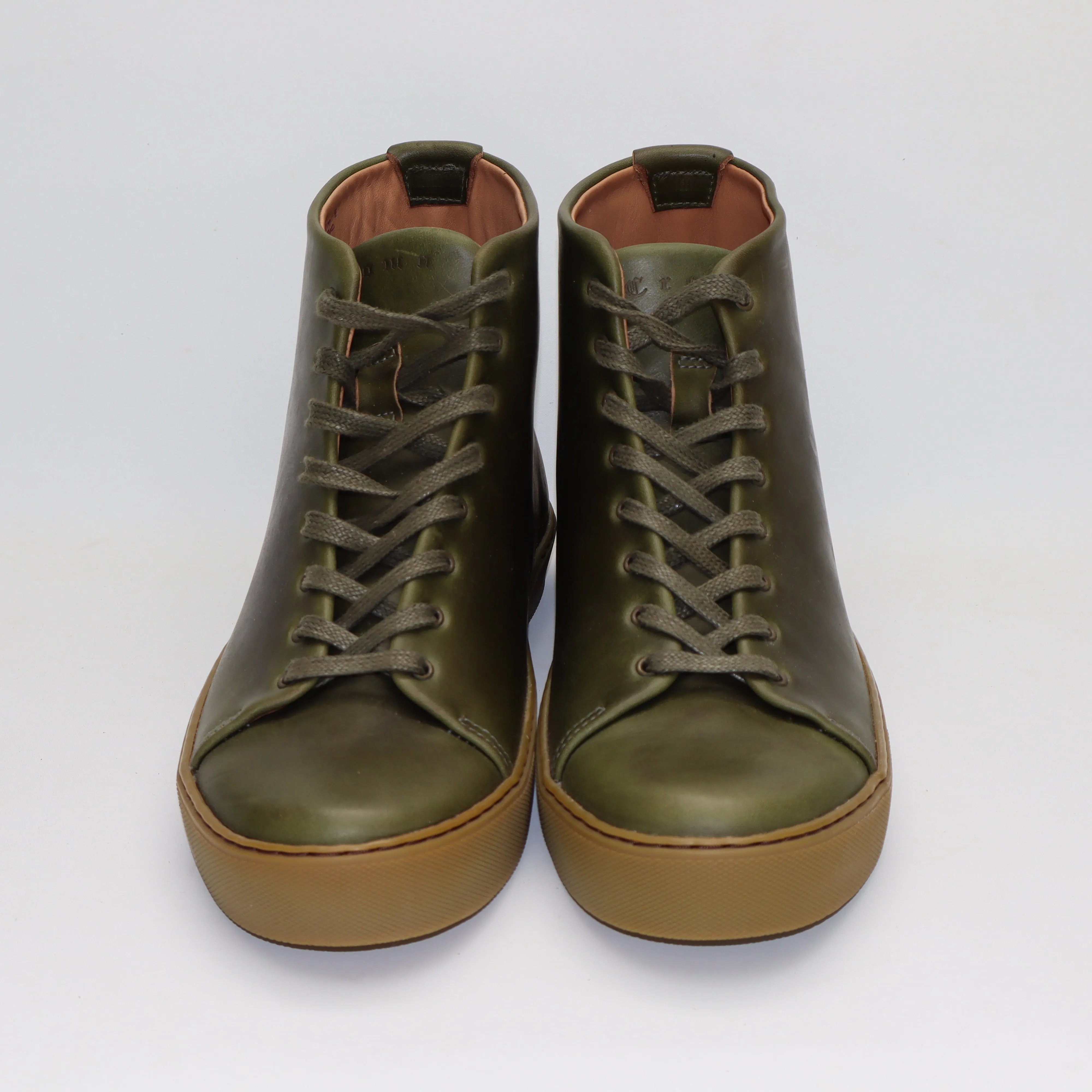 Overstone Hi Derby - Horween Forest Green Chromexcel - SRE4 19 sold by Crown Northampton