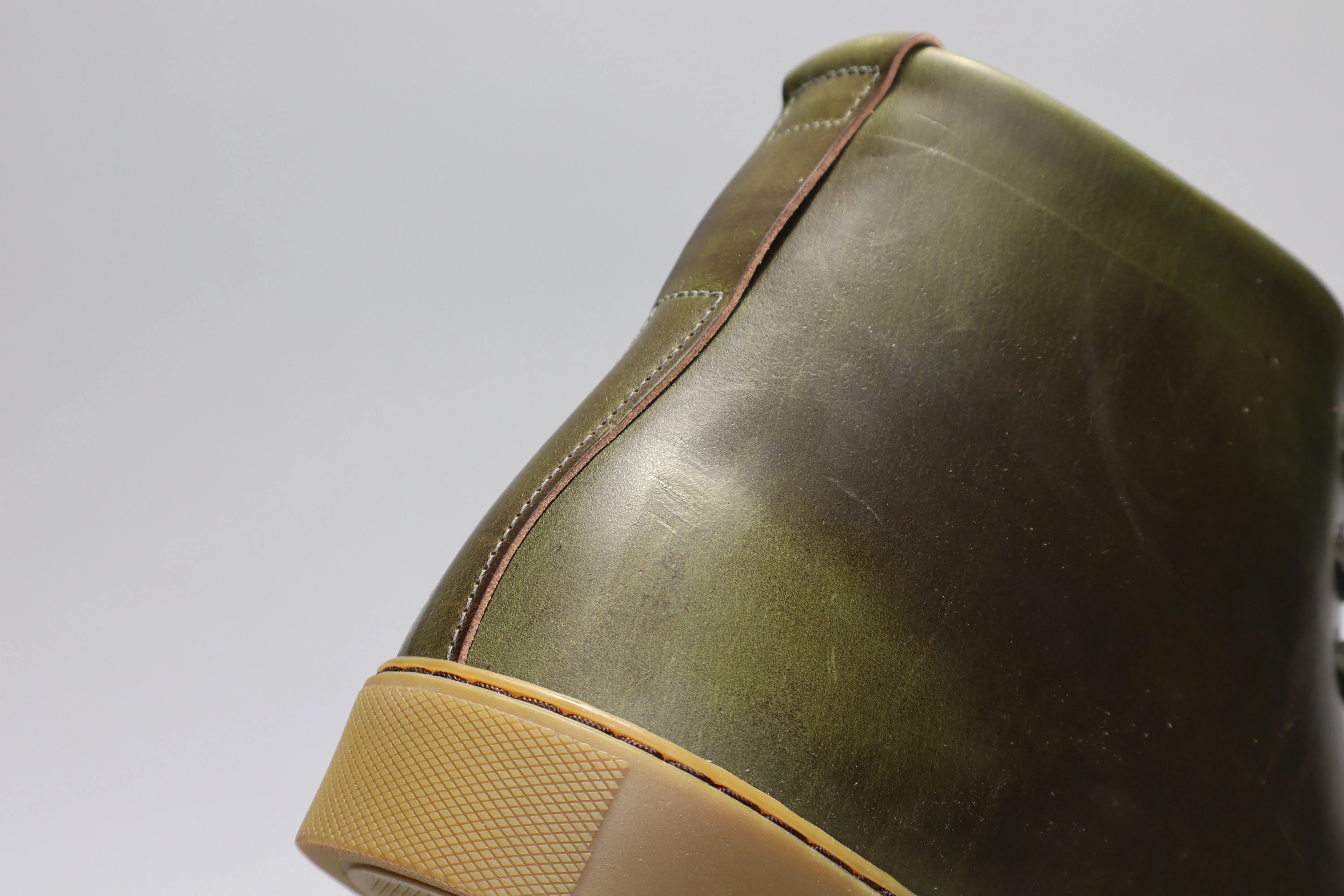 Overstone Hi Derby - Horween Forest Green Chromexcel - SRE4 19 sold by Crown Northampton product image thumbnail 5