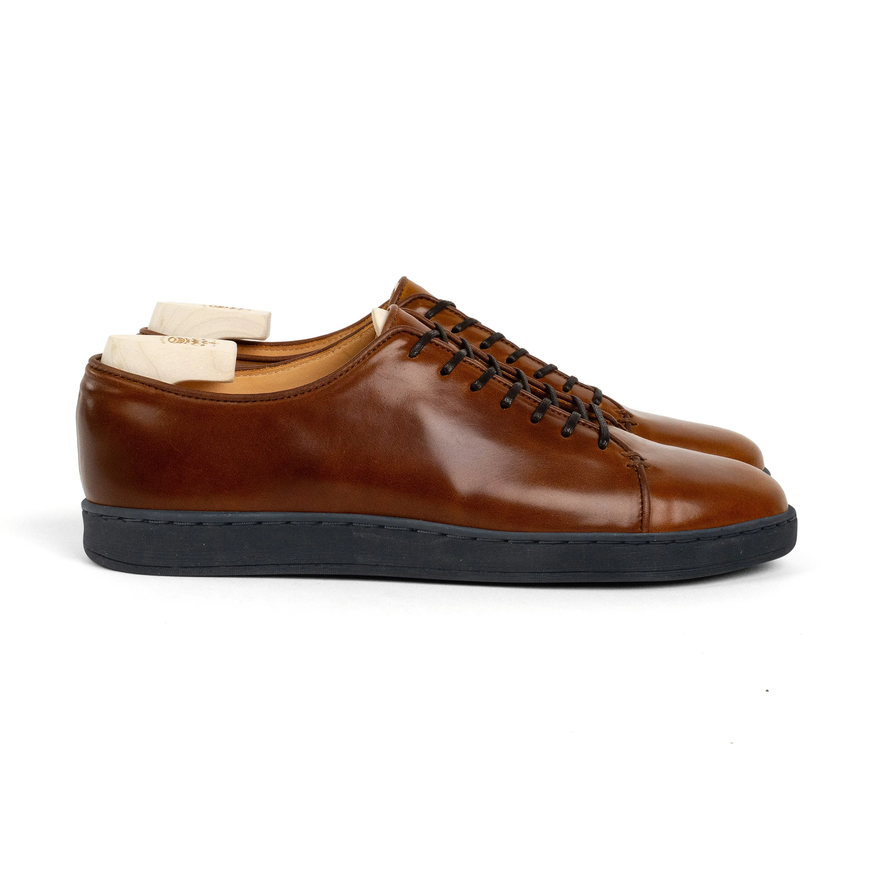 Harlestone Derby - Amber Shinki Shell Cordovan sold by Crown Northampton product image thumbnail 3