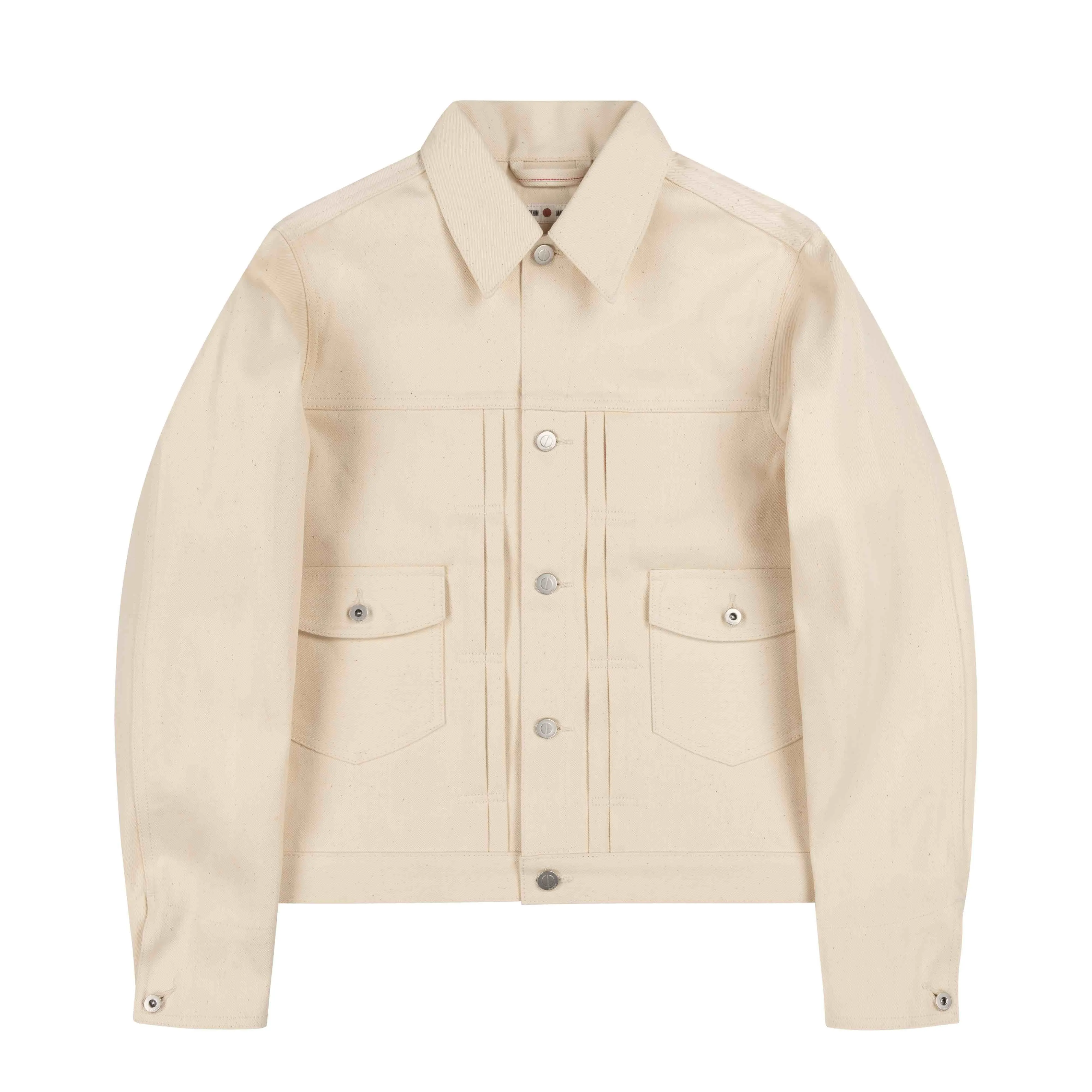 RAW ECRU TYPE II JACKET 14oz ORGANIC sold by Dawson Denim