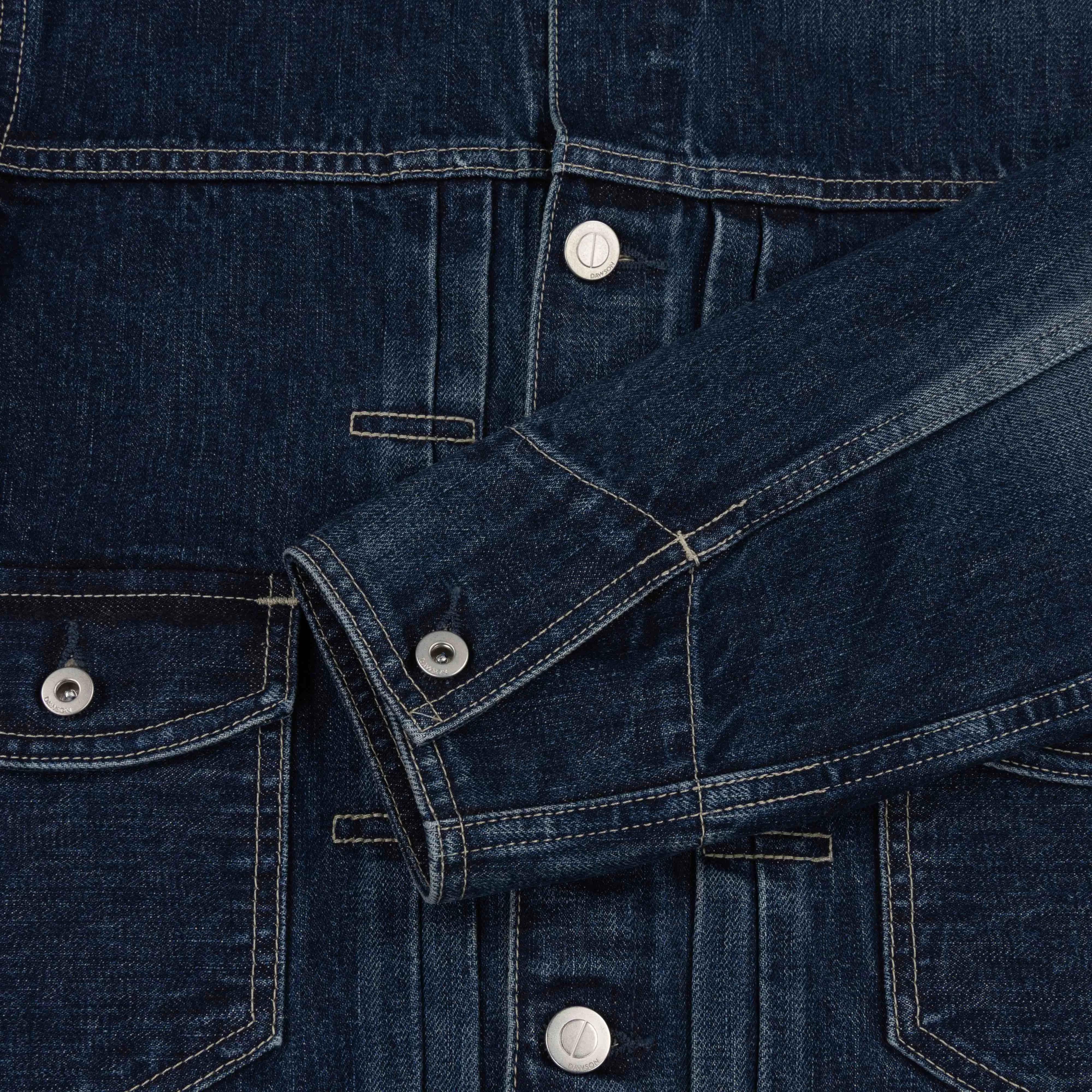 LOT 41 3 YEAR TYPE II JACKET 14oz ORGANIC sold by Dawson Denim product image thumbnail 4