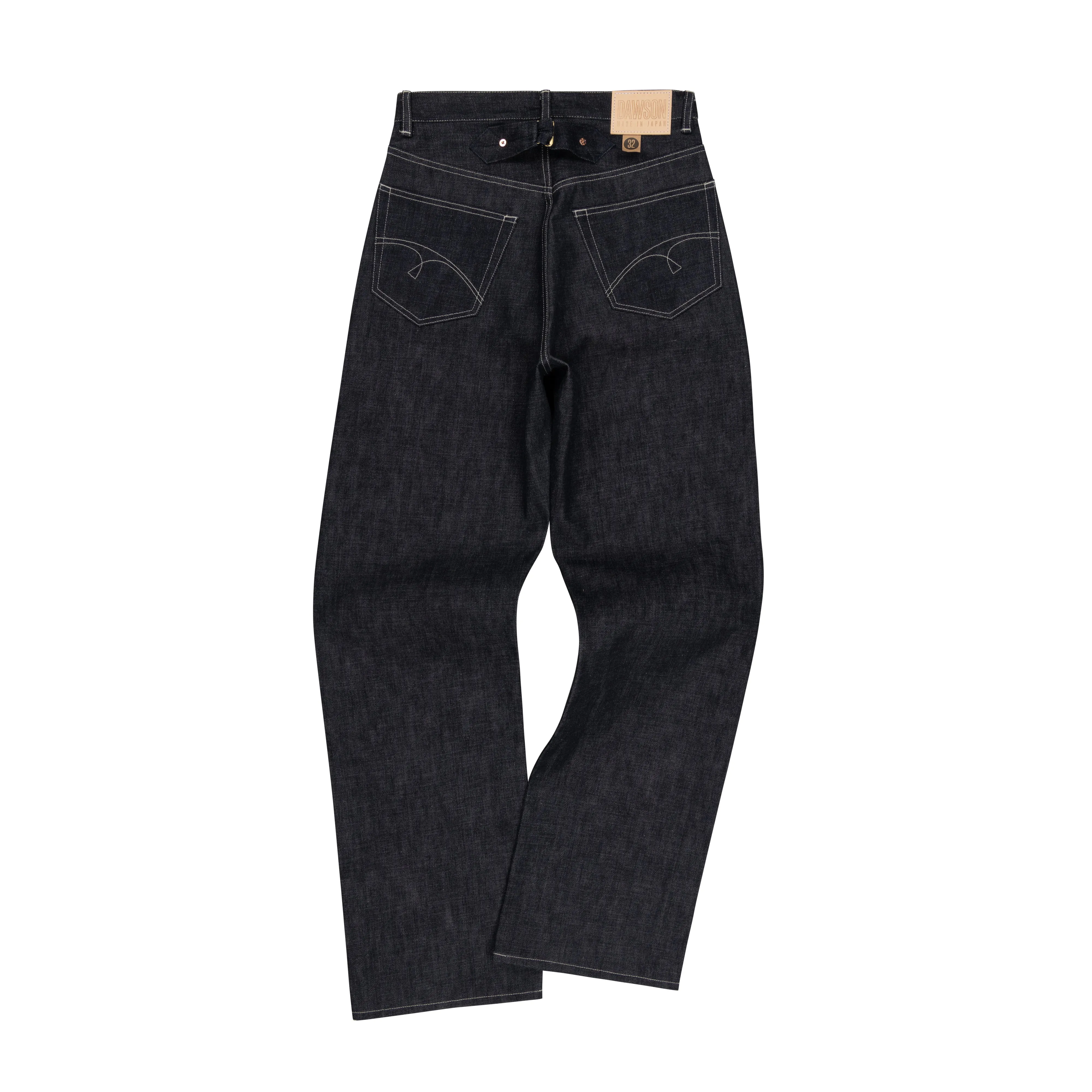 LOT 41 RAW WIDE LEG JEANS 14OZ ORGANIC COTTON sold by Dawson Denim product image thumbnail 2