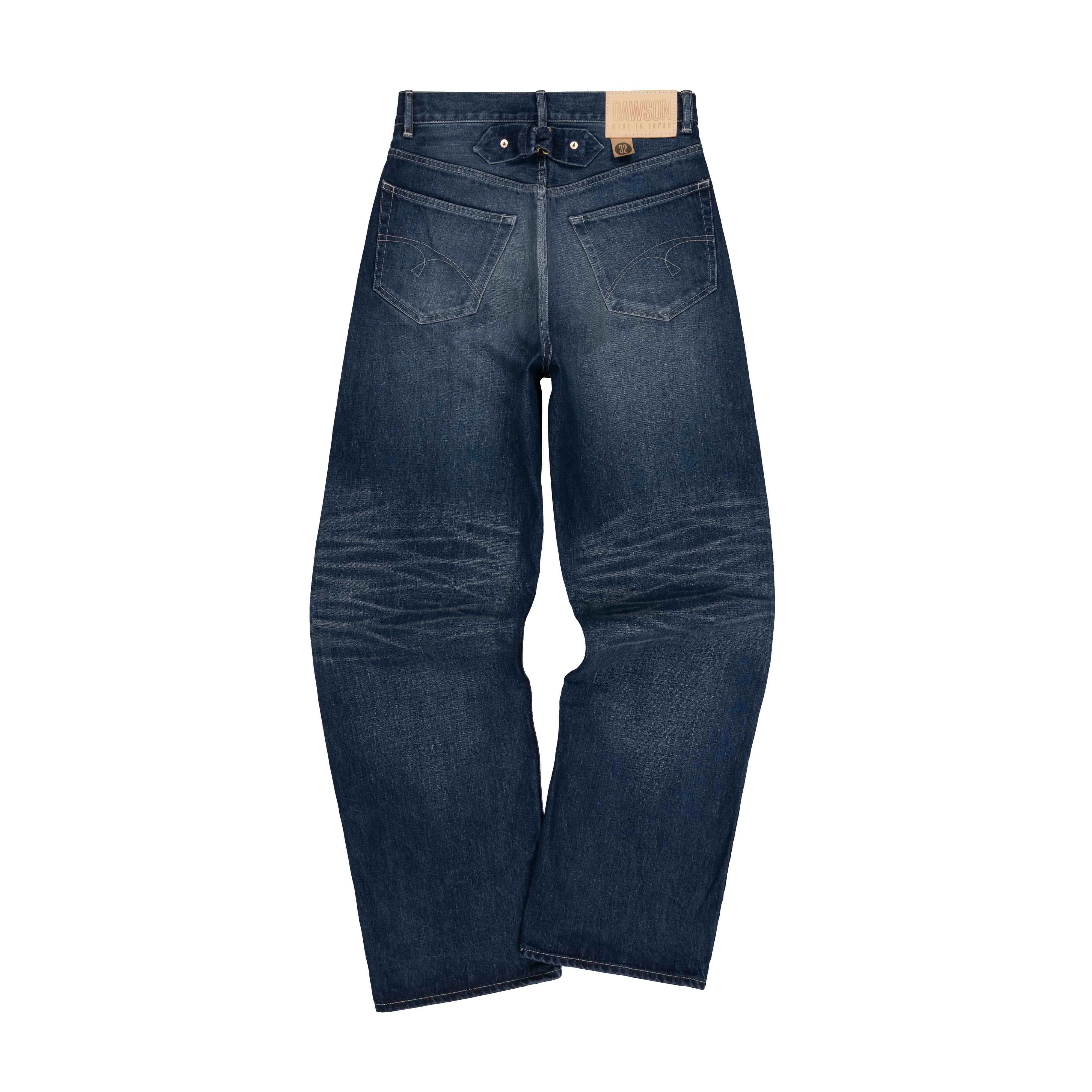 LOT 41 : 3 YEAR WIDE LEG JEANS 14OZ ORGANIC COTTON sold by Dawson Denim product image thumbnail 2