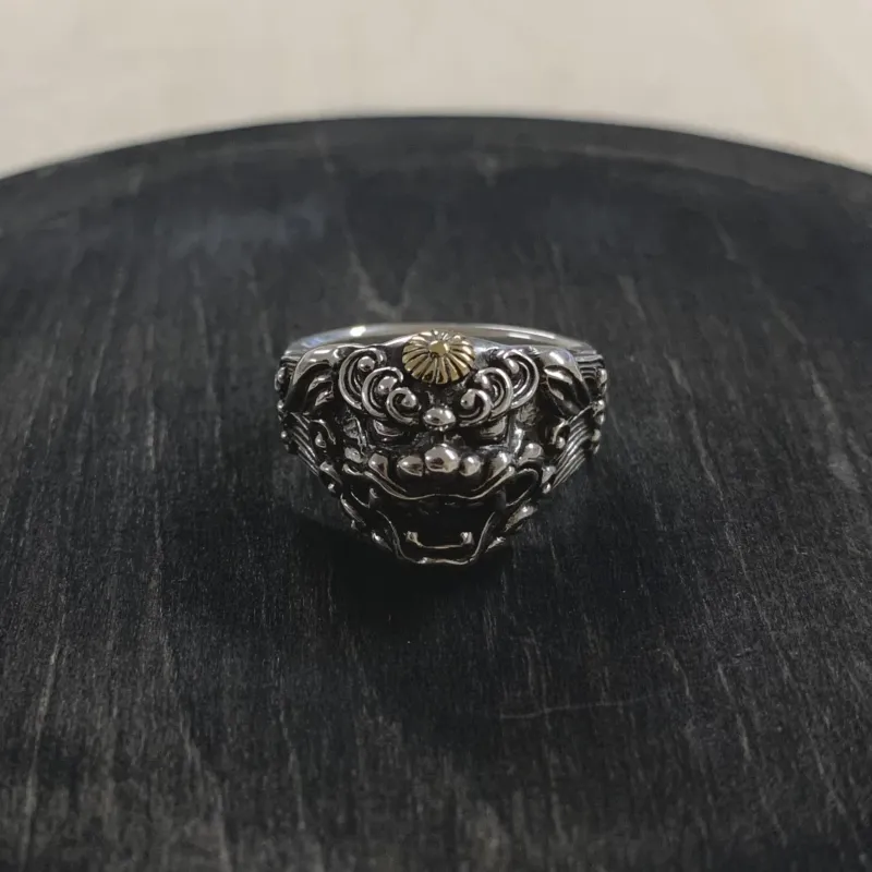 Japanese Karajishi Ring sold by Dawson Denim