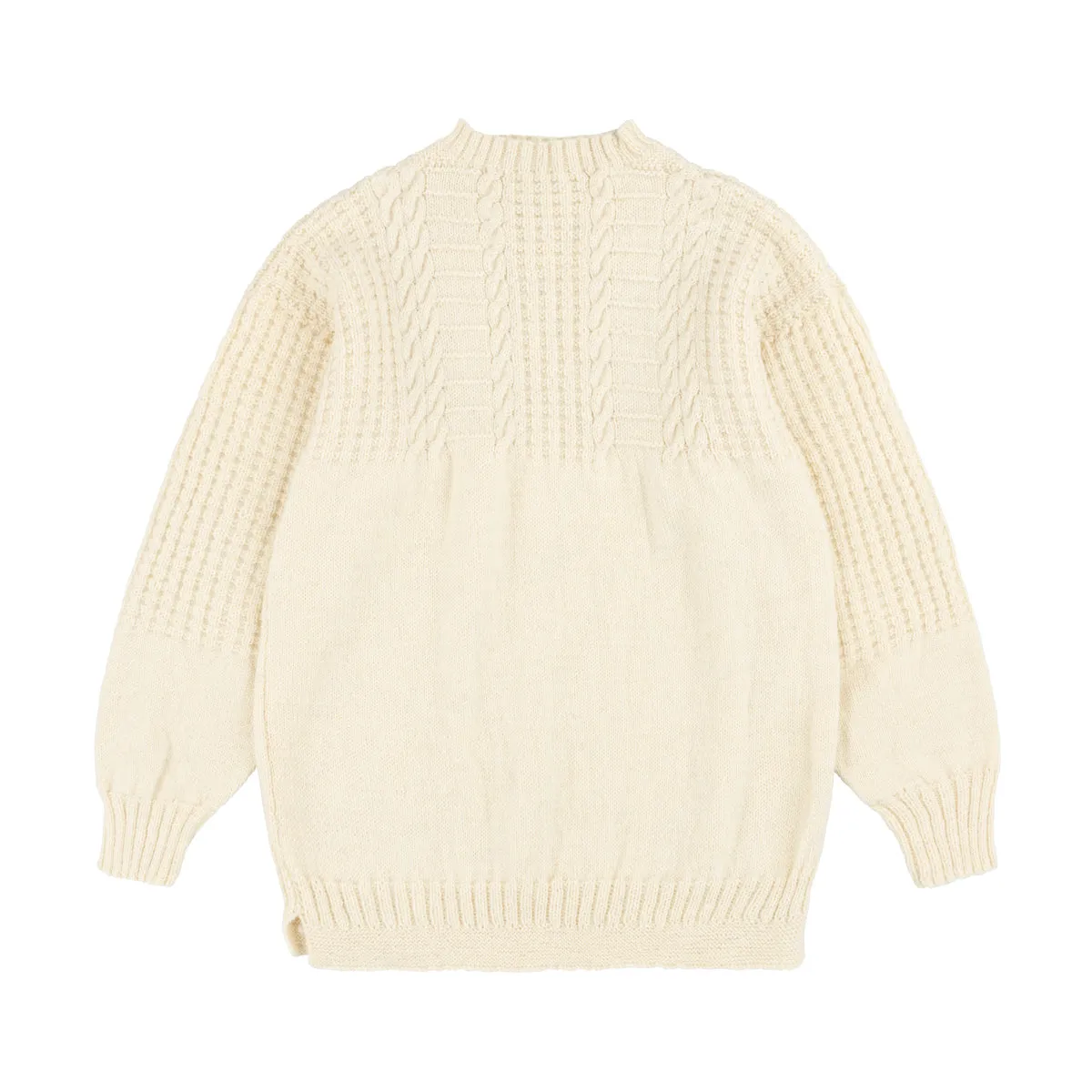 THE GANSY : HAND KNITTED BRITISH WORSTED WOOL sold by Dawson Denim product image thumbnail 5