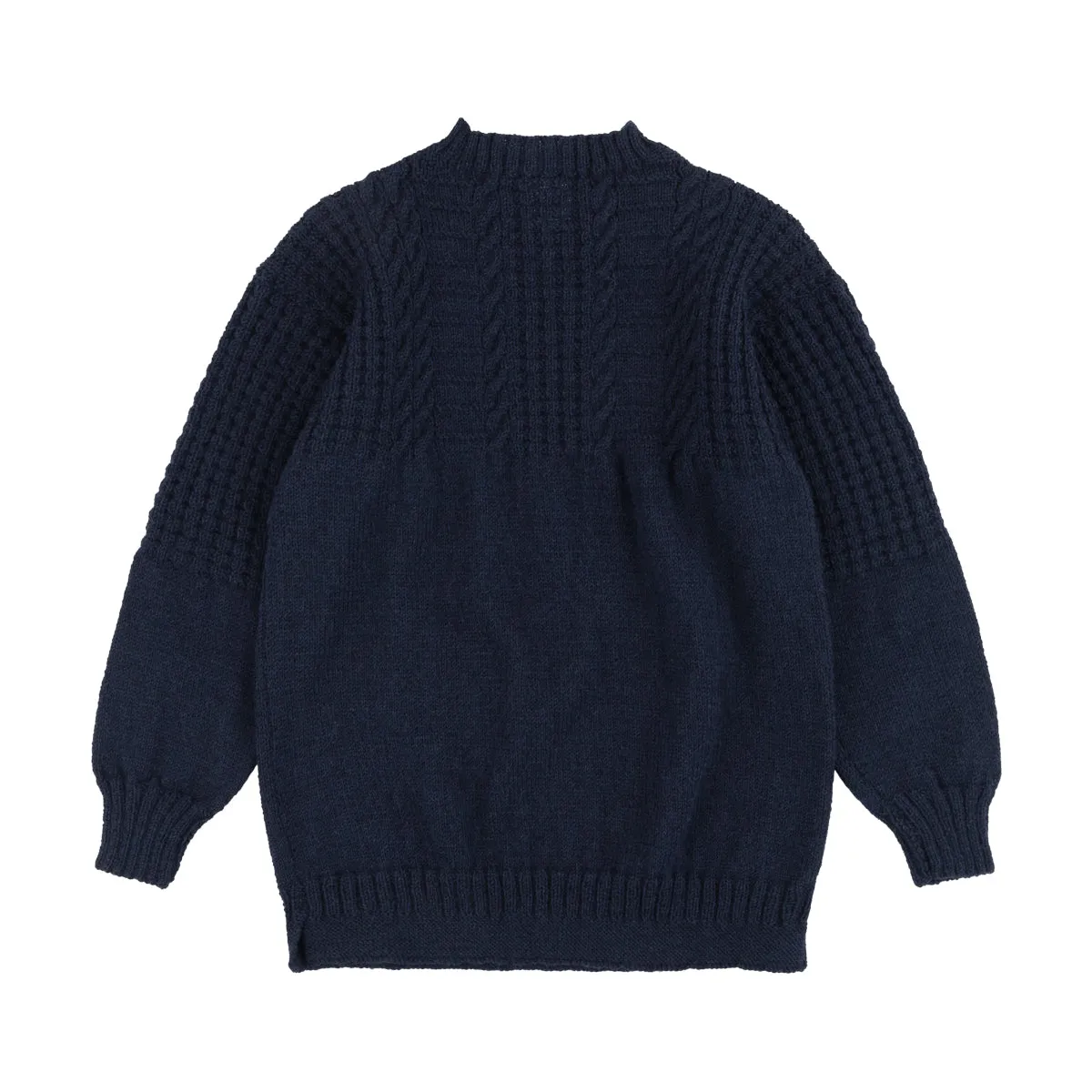 THE GANSY : HAND KNITTED BRITISH WORSTED WOOL sold by Dawson Denim product image thumbnail 2