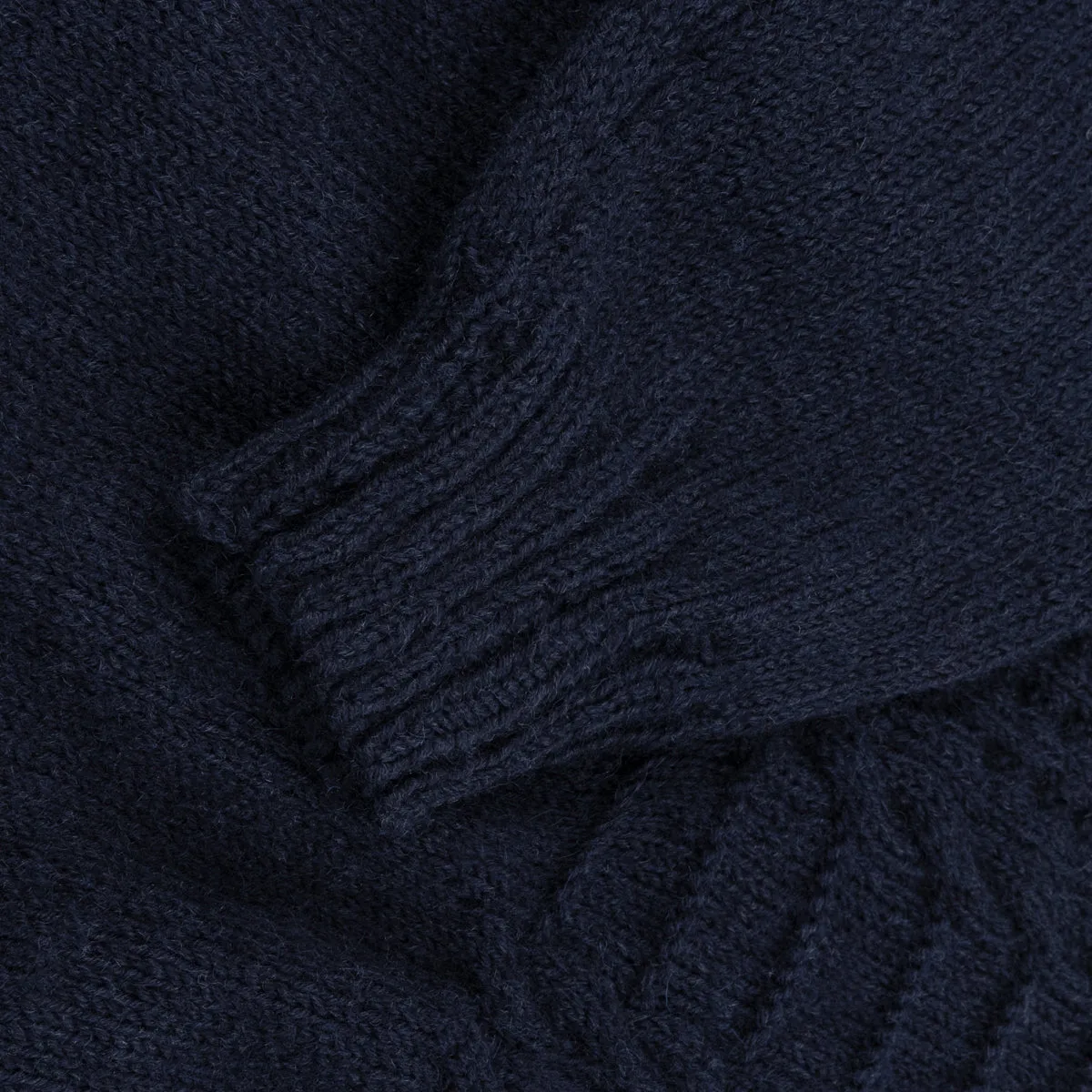 THE GANSY : HAND KNITTED BRITISH WORSTED WOOL sold by Dawson Denim product image thumbnail 3
