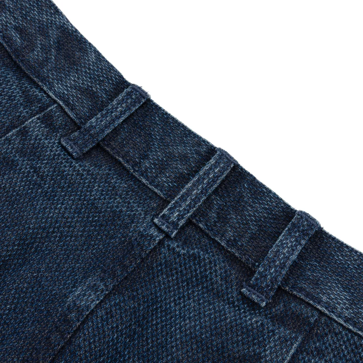 SASHIKO PLEAT PANTS ECO WASH sold by Dawson Denim product image thumbnail 3