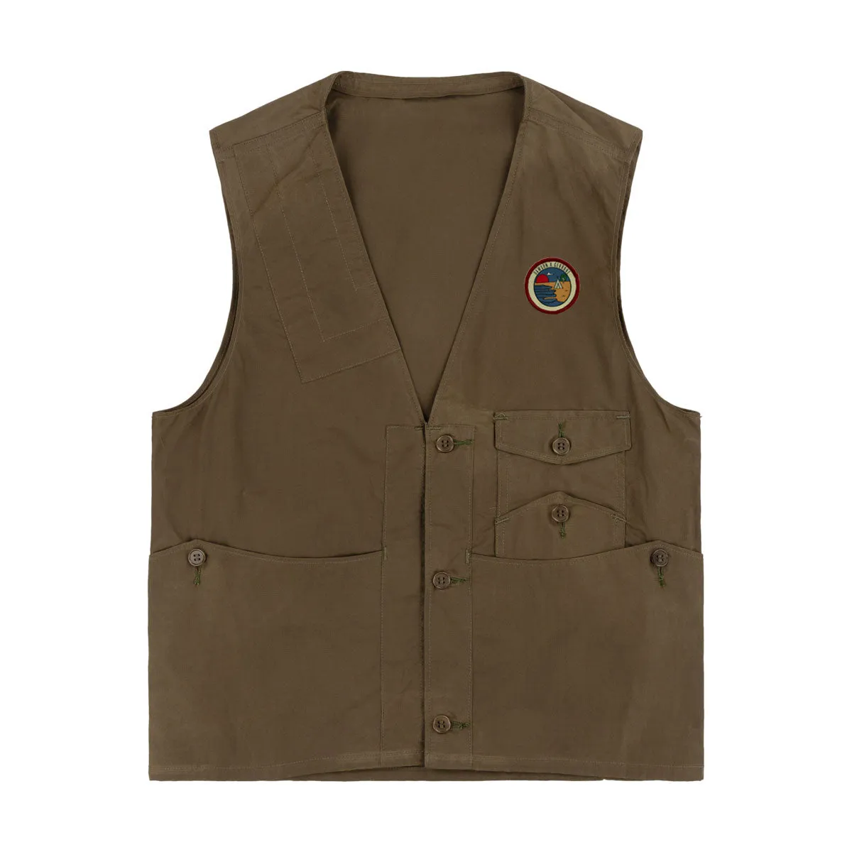 DAWSON X CERRONE KHAKI VEST sold by Dawson Denim