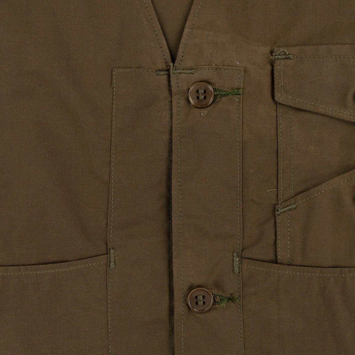 DAWSON X CERRONE KHAKI VEST sold by Dawson Denim product image thumbnail 5