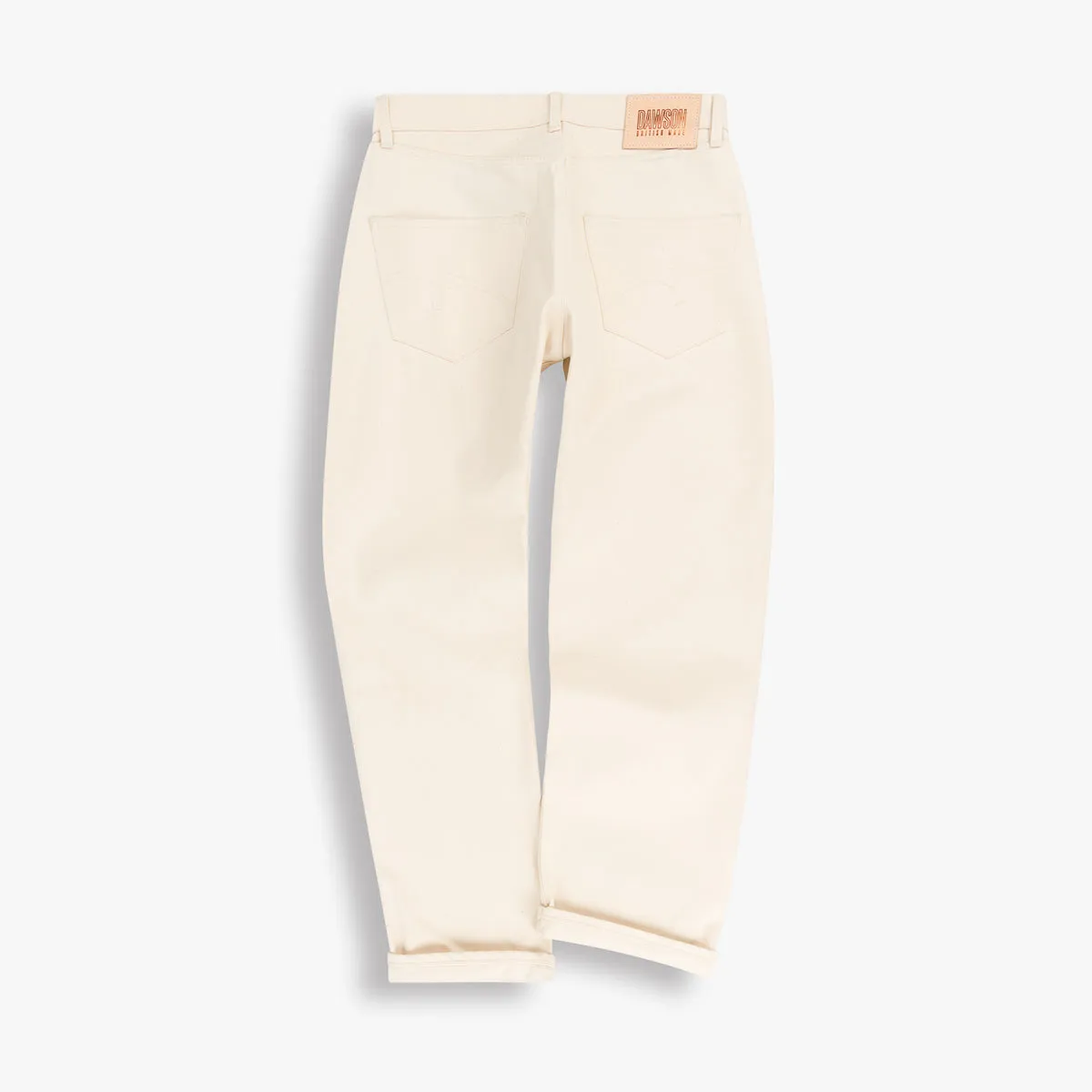 LOT 26 STANDARD FIT JEANS 14OZ ECRU SELVEDGE sold by Dawson Denim product image thumbnail 2