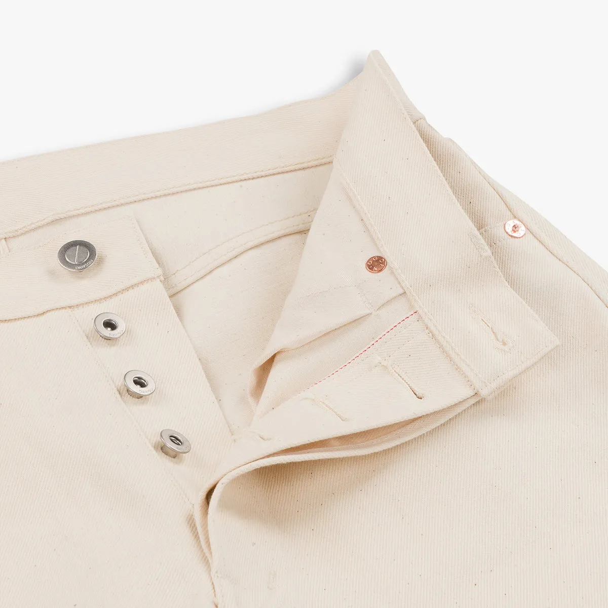 LOT 26 STANDARD FIT JEANS 14OZ ECRU SELVEDGE sold by Dawson Denim product image thumbnail 4