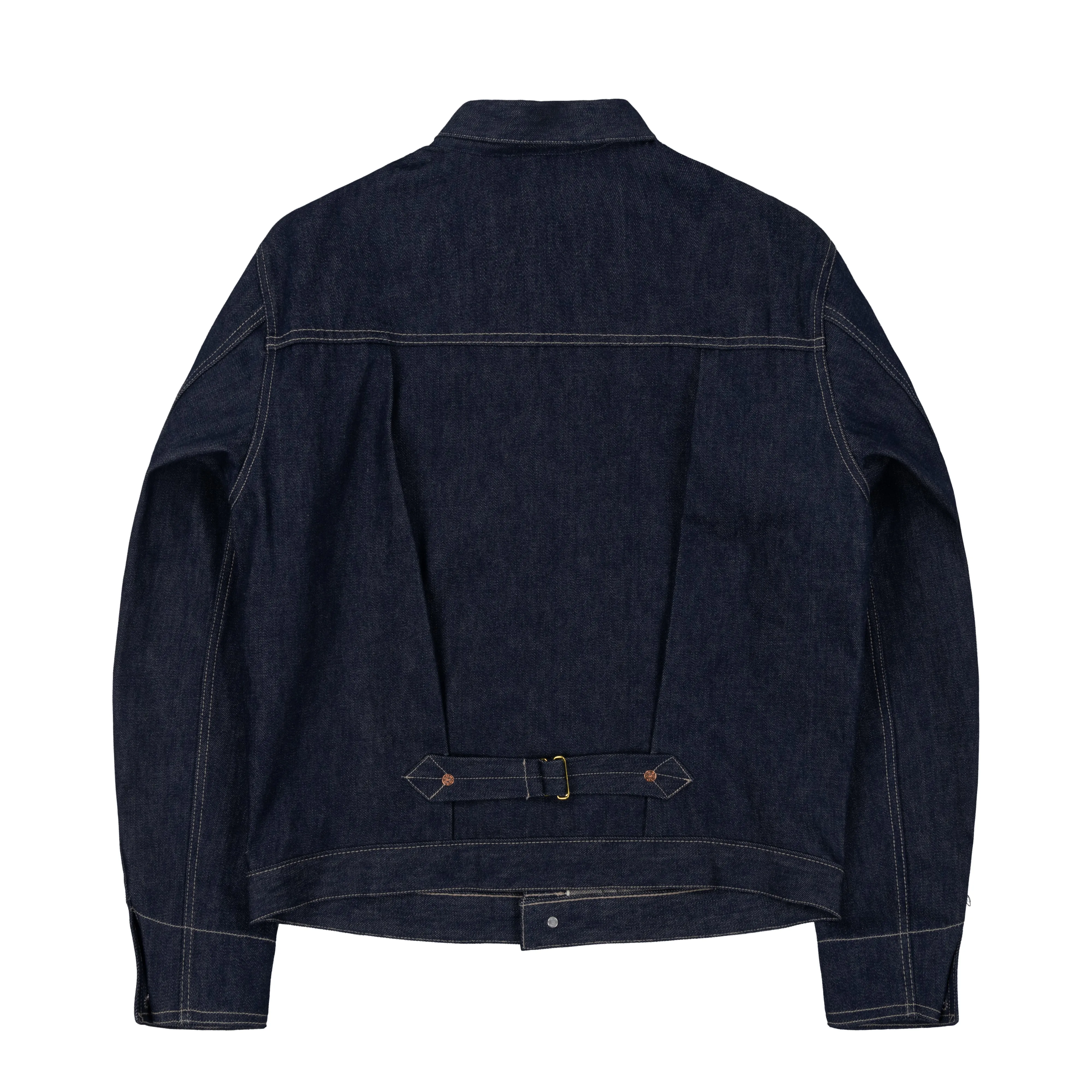 LOT 32 TYPE I JACKET 14oz ORGANIC COTTON WHITE SELVEDGE sold by Dawson Denim product image thumbnail 2