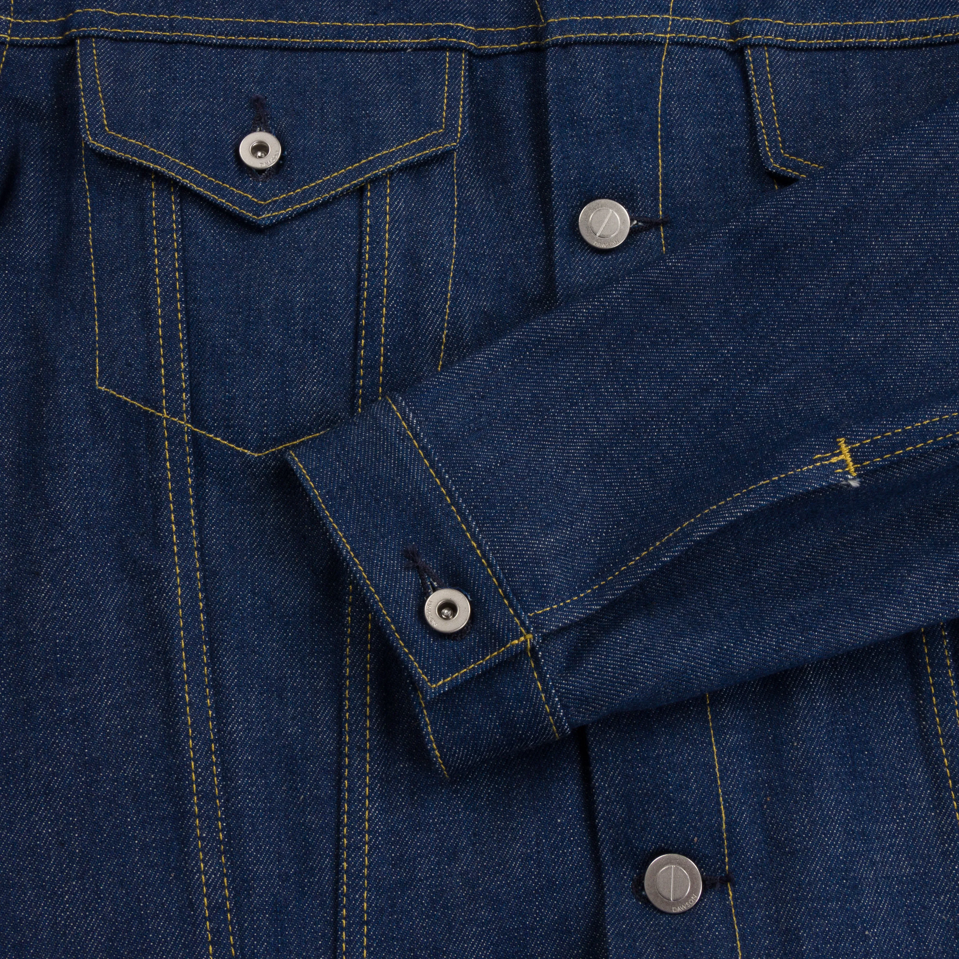 LOT 25 TYPE III JACKET 60'S BLUE sold by Dawson Denim product image thumbnail 4