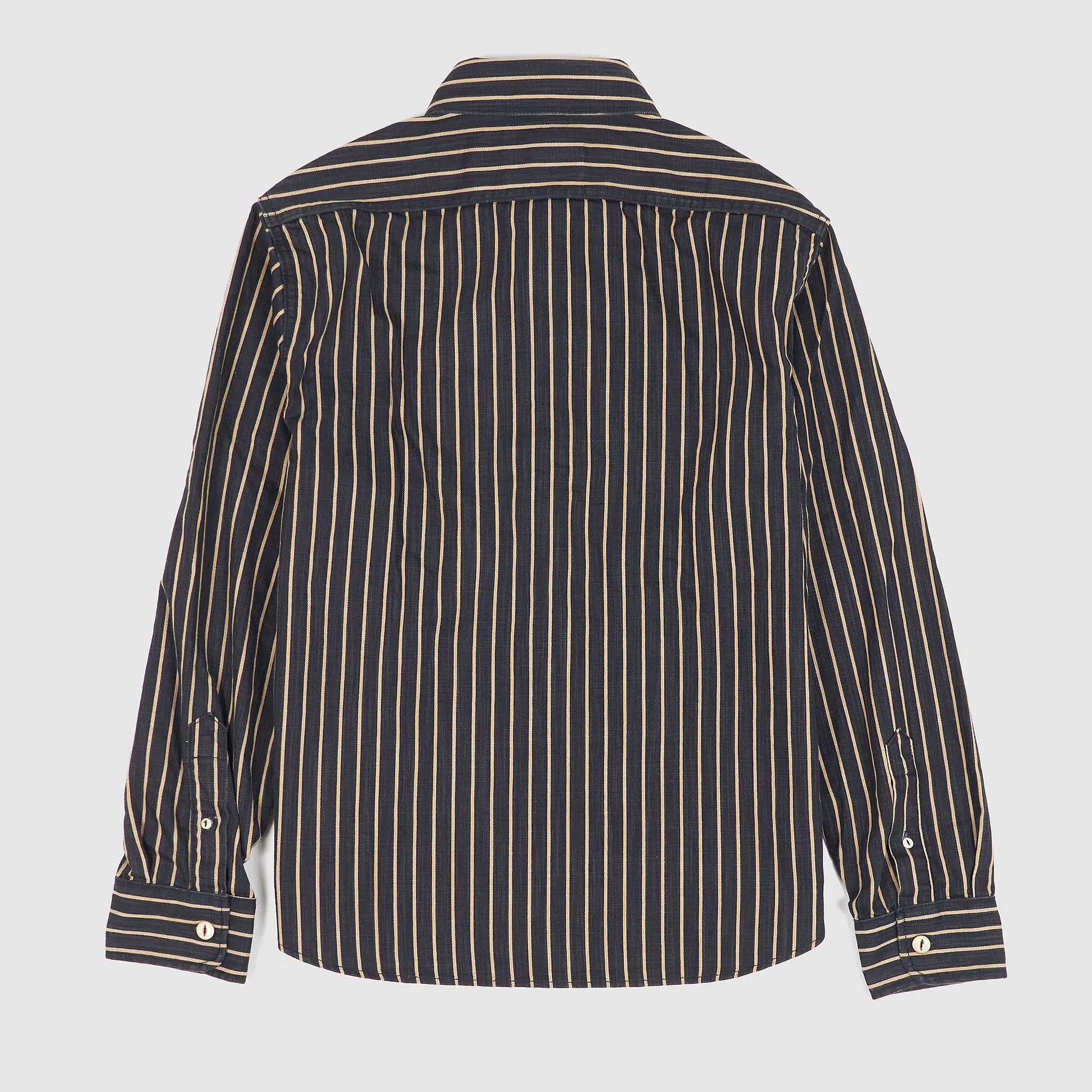 Freenote Cloth Striped Indigo Work Shirt sold by DeeCee style product image thumbnail 2
