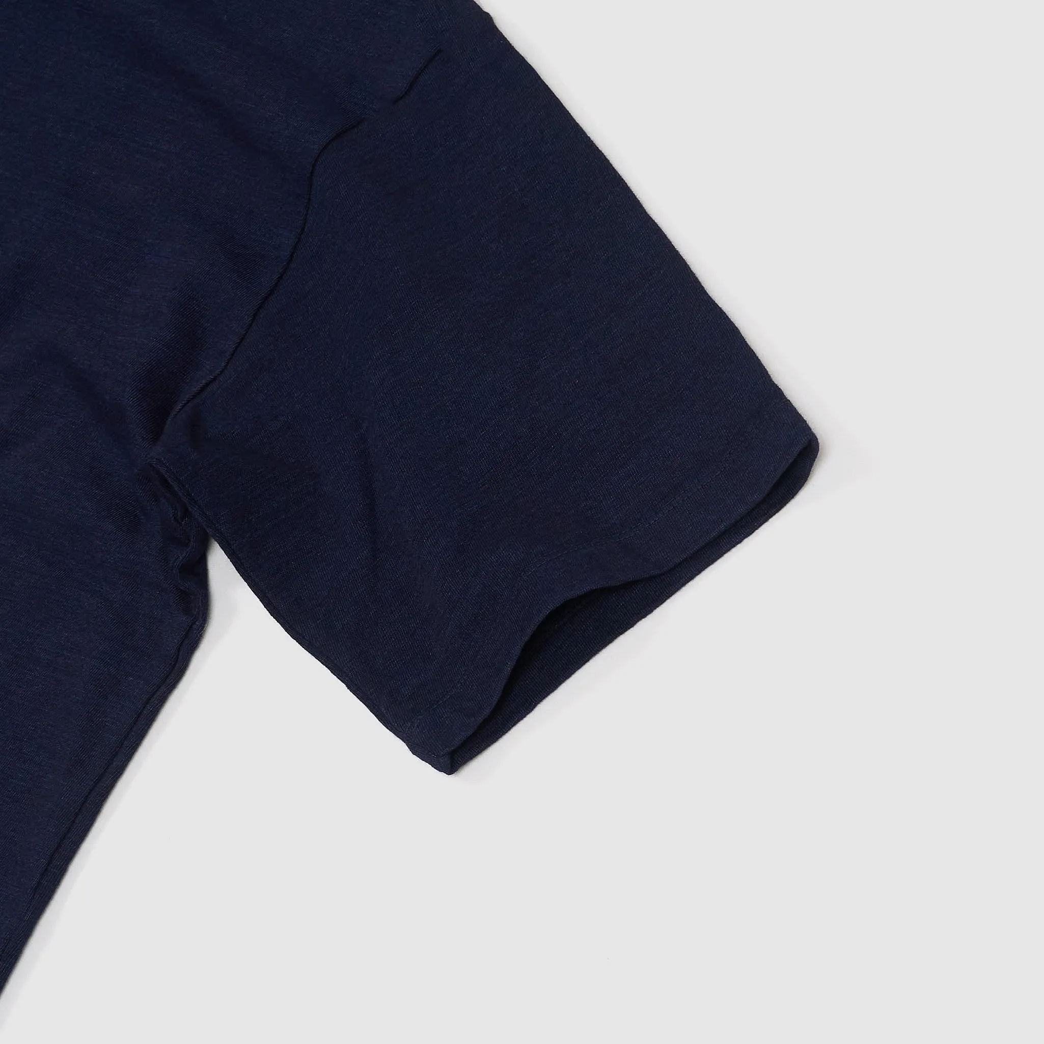 Momotaro Natural Indigo Dyed Yarn Crew Neck T- Shirt sold by DeeCee style product image thumbnail 4