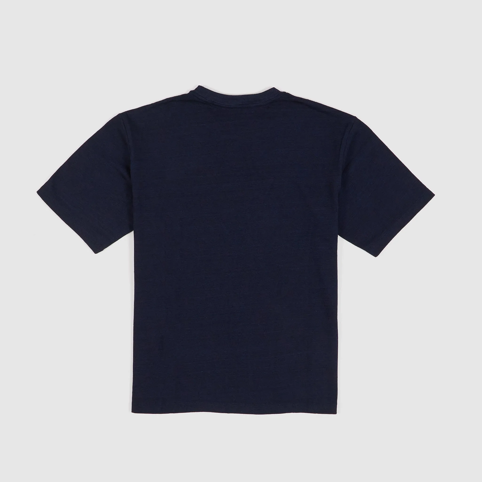 Momotaro Natural Indigo Dyed Yarn Crew Neck T- Shirt sold by DeeCee style product image thumbnail 2