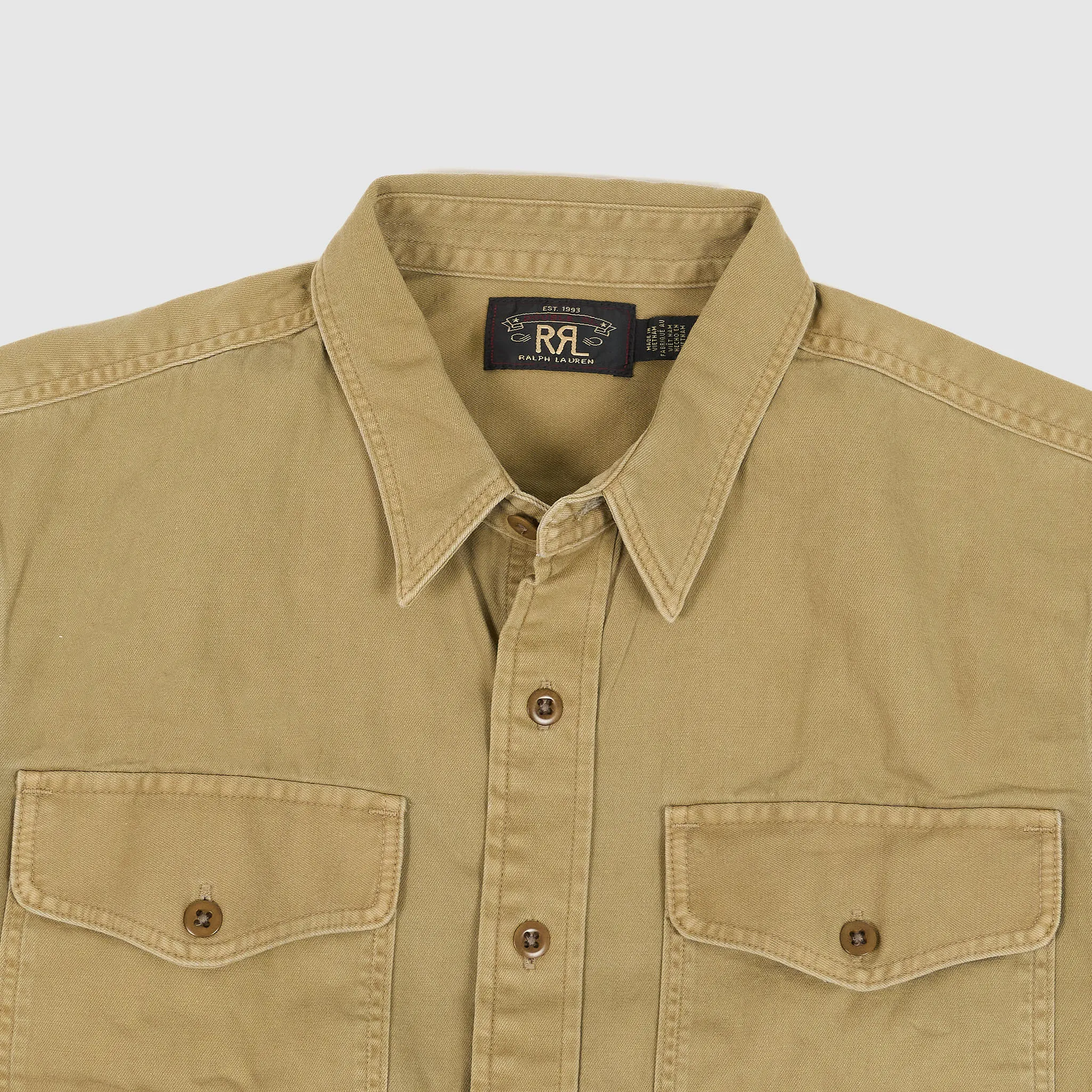 Double RL Officer's Two Pocket Sport Shirt sold by DeeCee style product image thumbnail 2