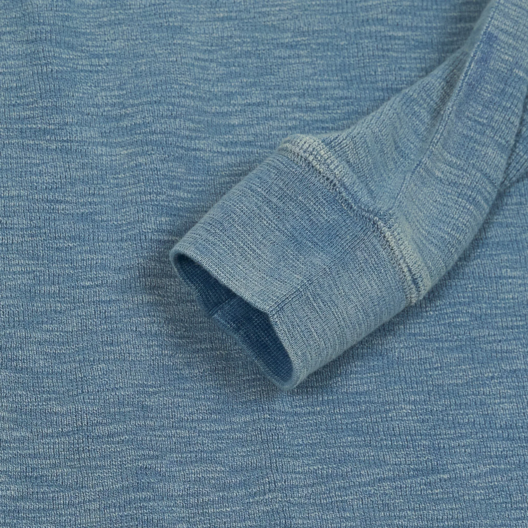 Double RL Ladies Long Sleeve Waffle Henley Shirt sold by DeeCee style product image thumbnail 5