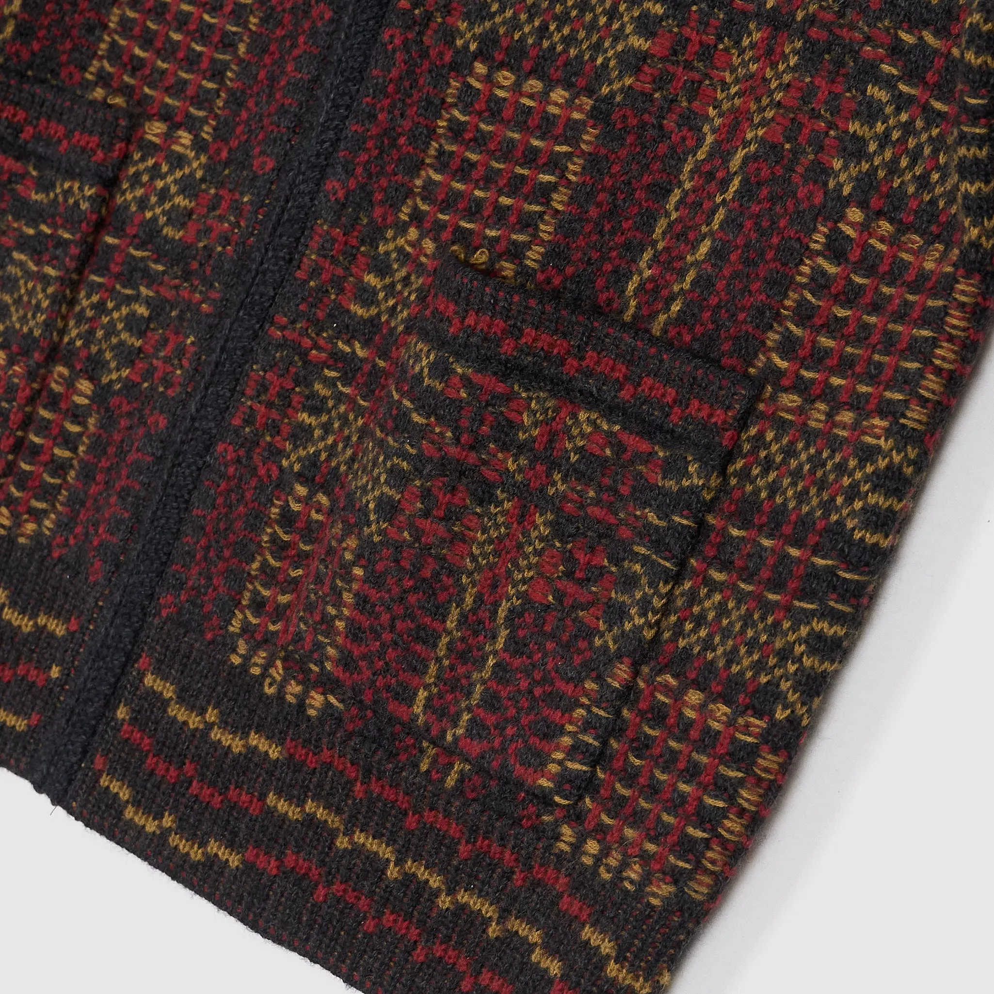 Double RL Knitted Jacquard Full- Zip Cardigan sold by DeeCee style product image thumbnail 5