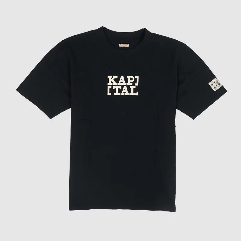 Kapital Crew Neck Medium Weight Soft Cotton T-Shirt sold by DeeCee style