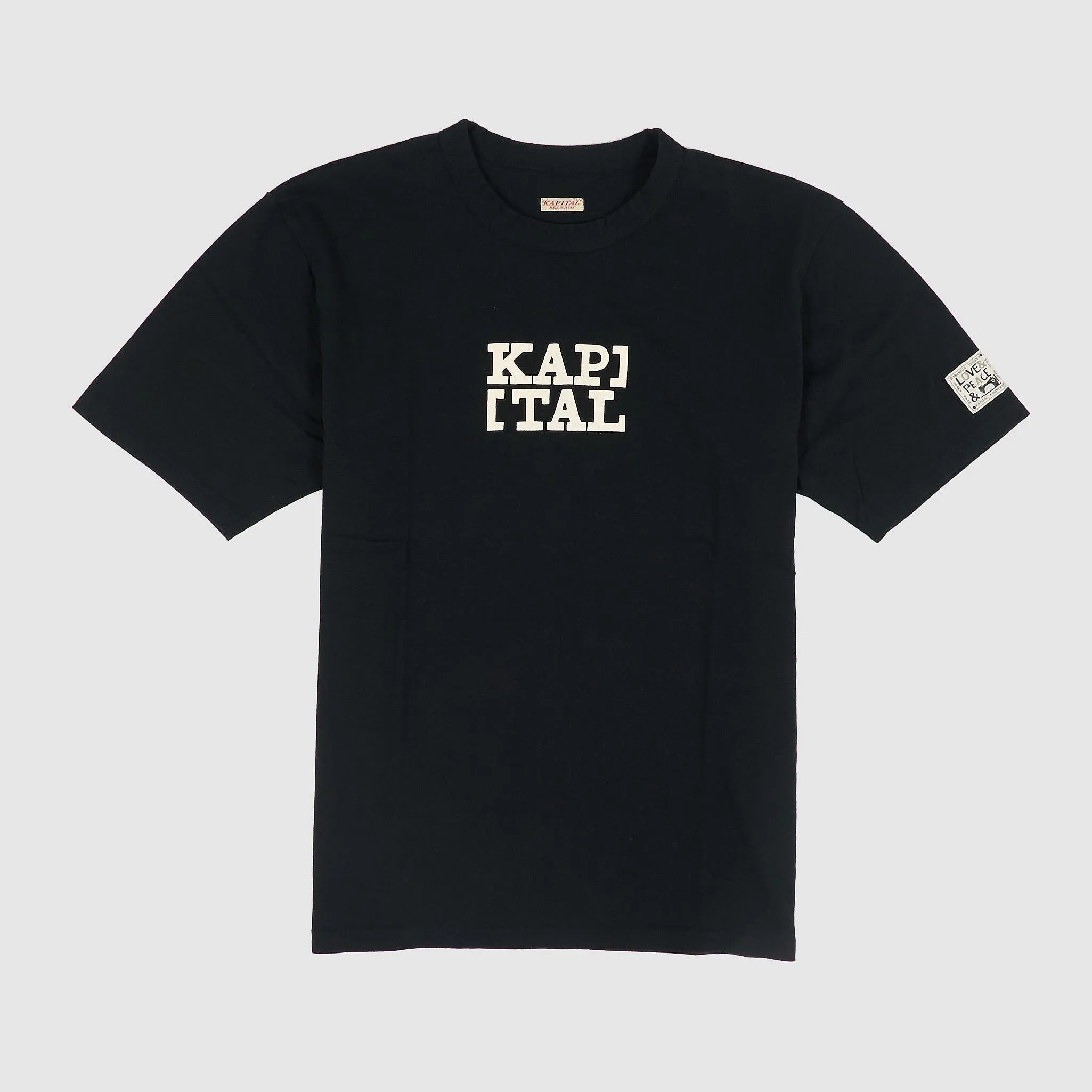 Kapital Crew Neck Medium Weight Soft Cotton T-Shirt sold by DeeCee style