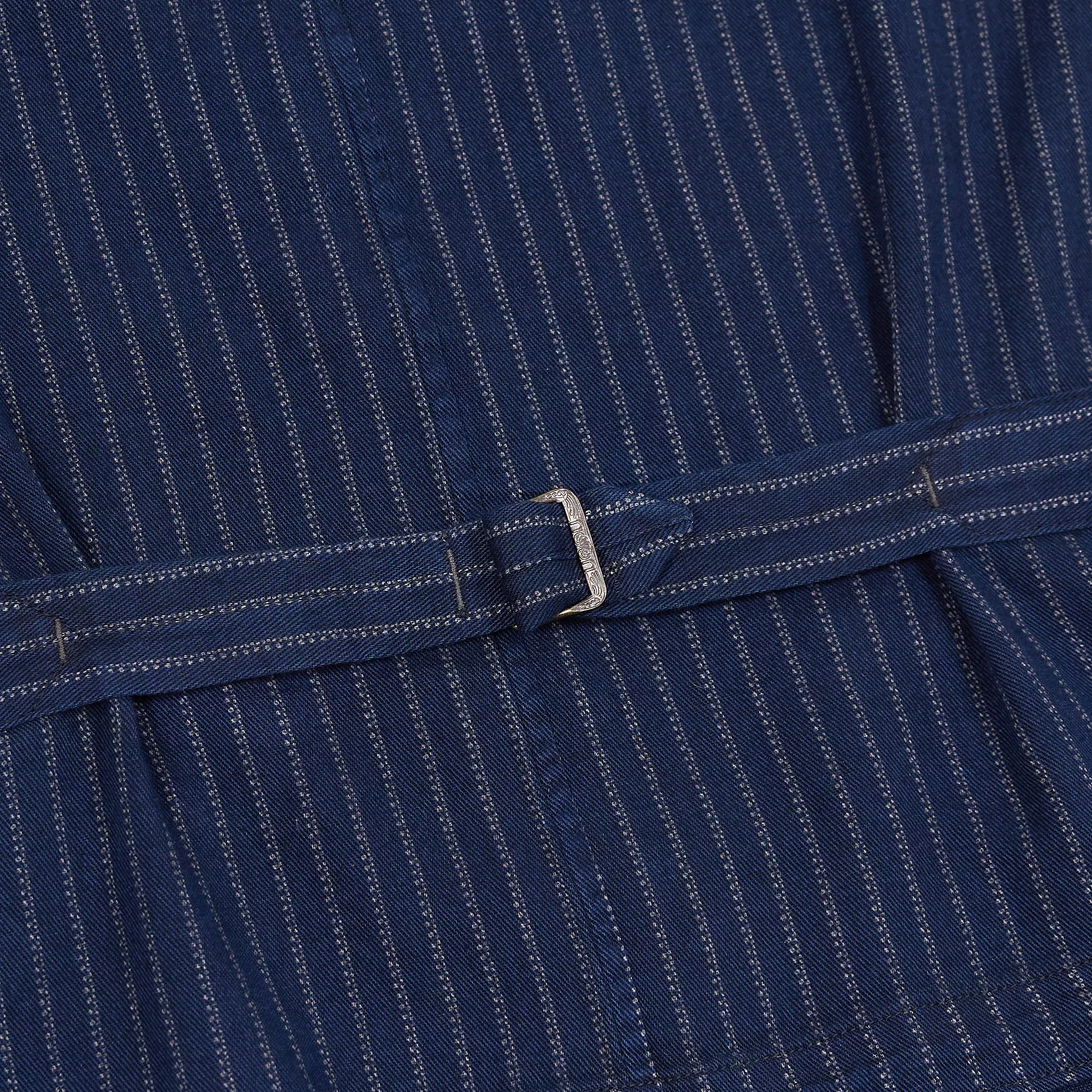 Double RL Indigo Striped Vest sold by DeeCee style product image thumbnail 4