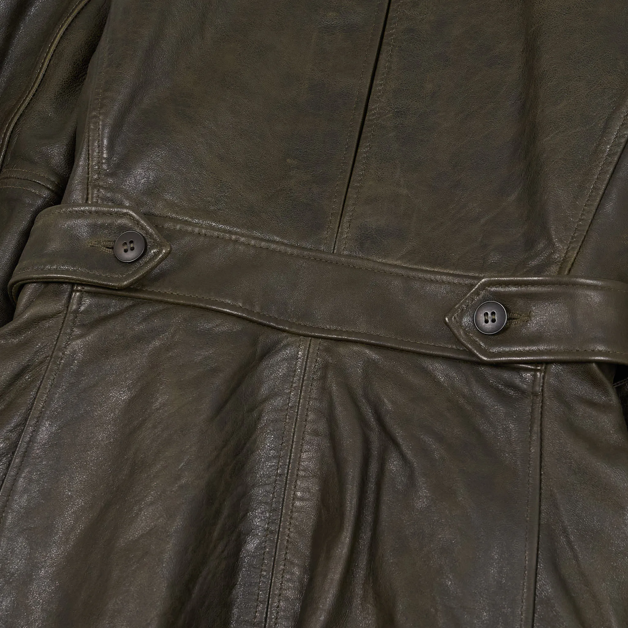 Double RL Ladies Leatherjacket with Detachable Leather Belt sold by DeeCee style product image thumbnail 4