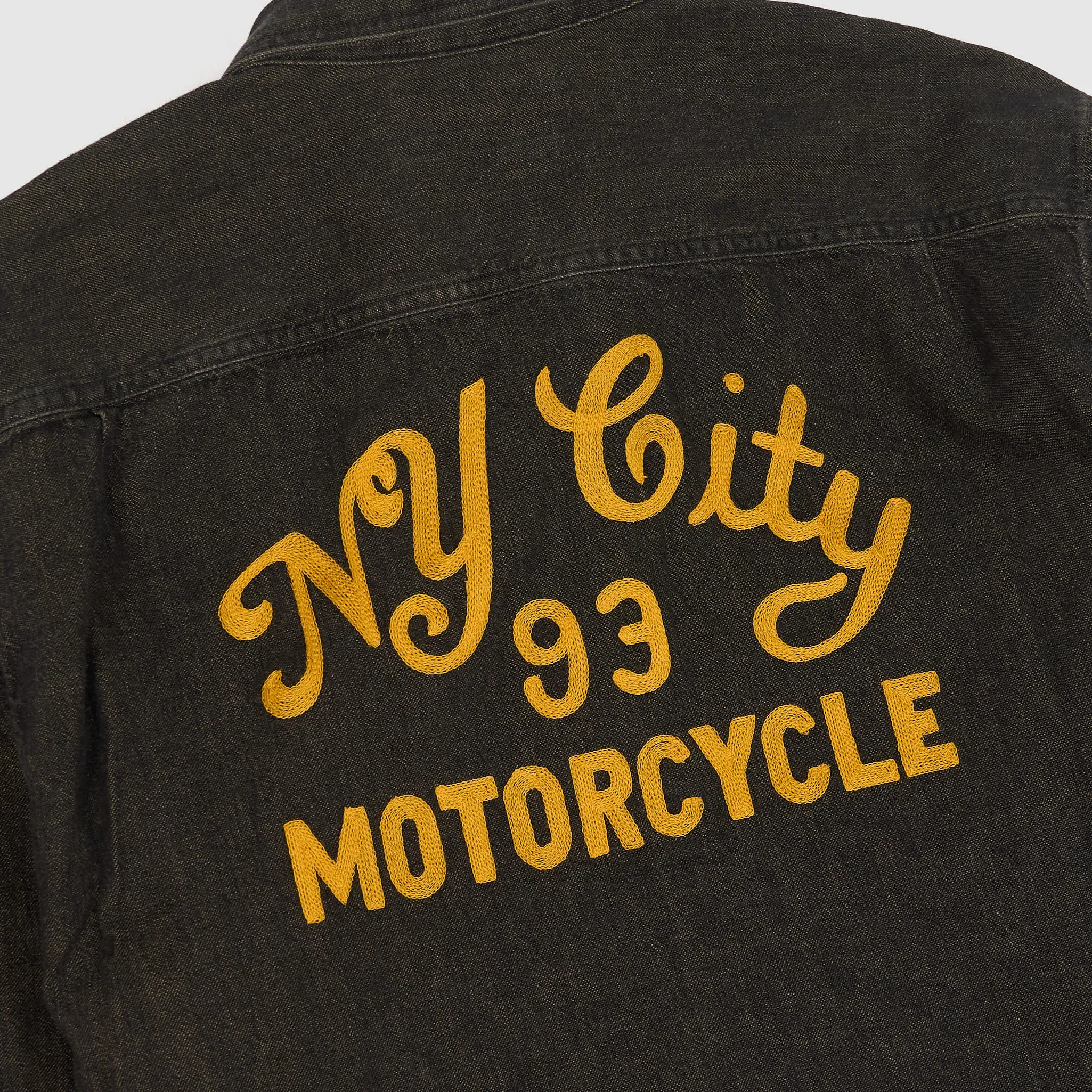 Double RL Embroidered Denim Workshirt sold by DeeCee style product image thumbnail 2