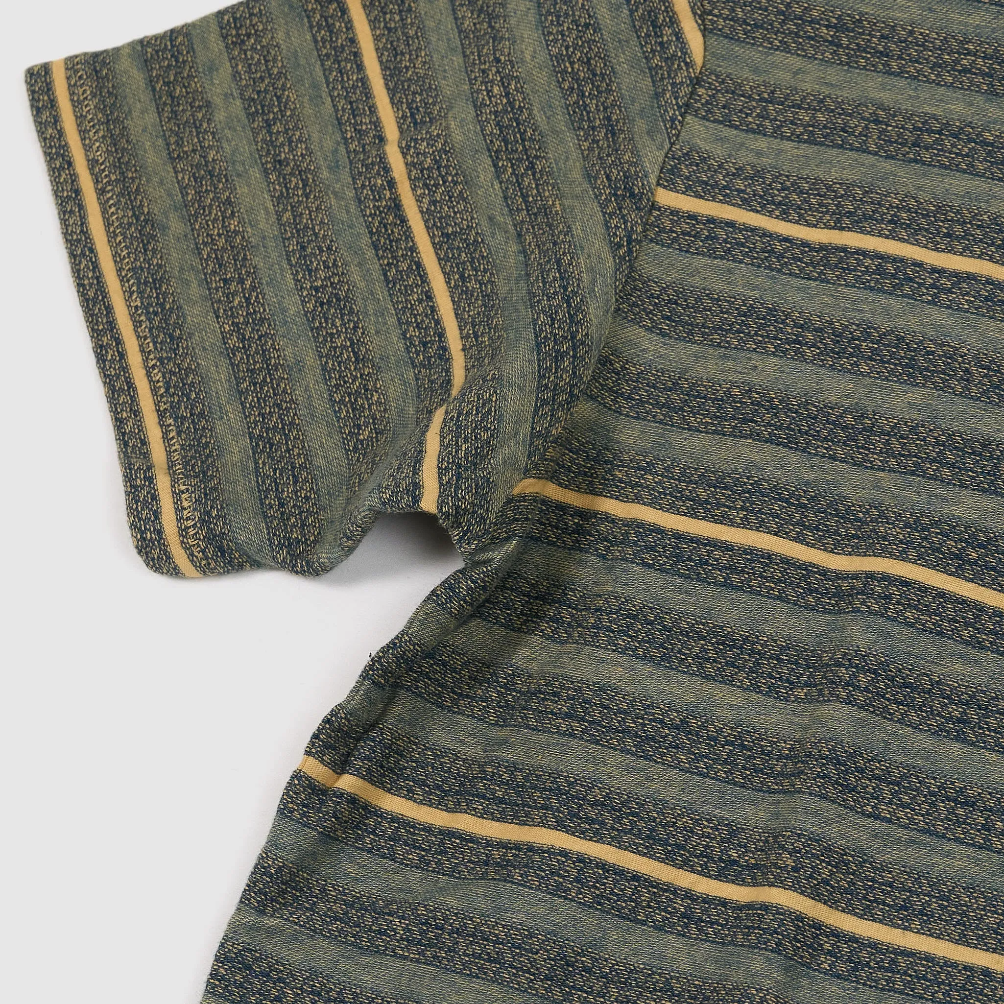 Double RL Indigo Dyed Jacquard Crew Neck T-Shirt sold by DeeCee style product image thumbnail 4