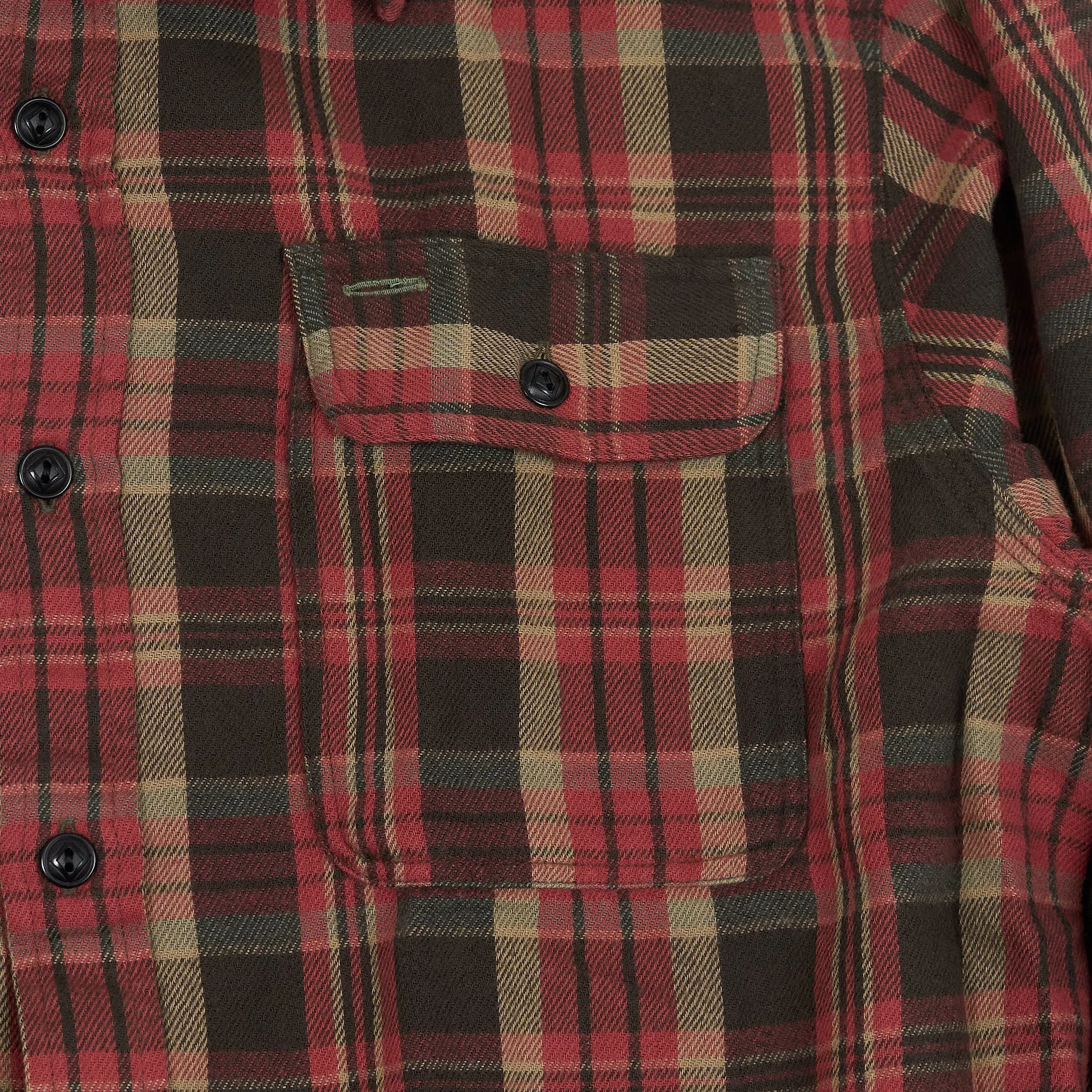 Double RL Plaid Lightweight Twill Workshirt sold by DeeCee style product image thumbnail 4